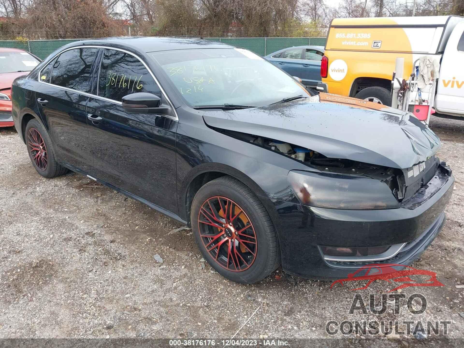 VOLKSWAGEN PASSAT 2015 - 1VWAT7A39FC076477