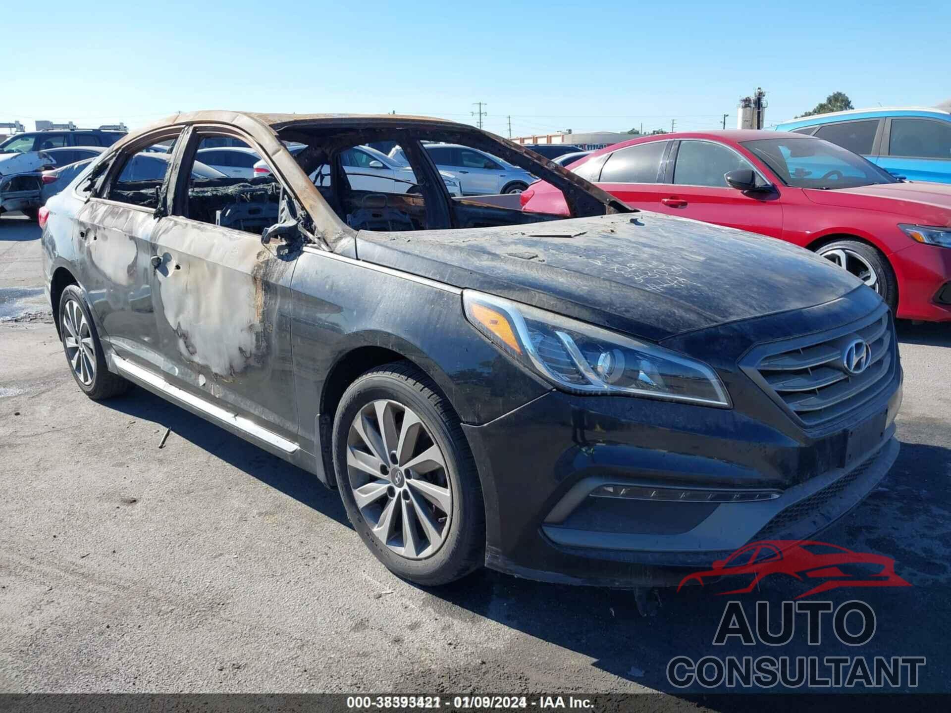 HYUNDAI SONATA 2017 - 5NPE34AF5HH498699