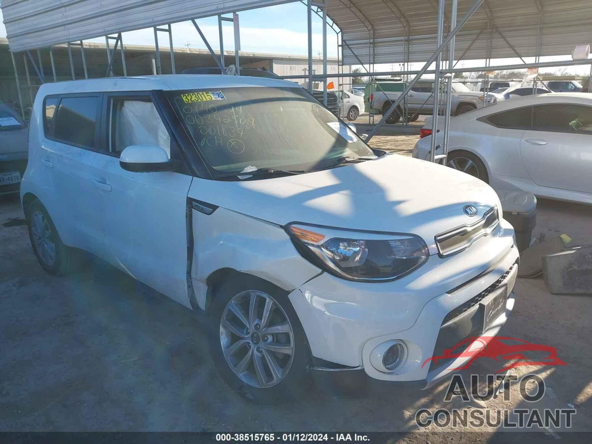 KIA SOUL 2019 - KNDJP3A5XK7001839