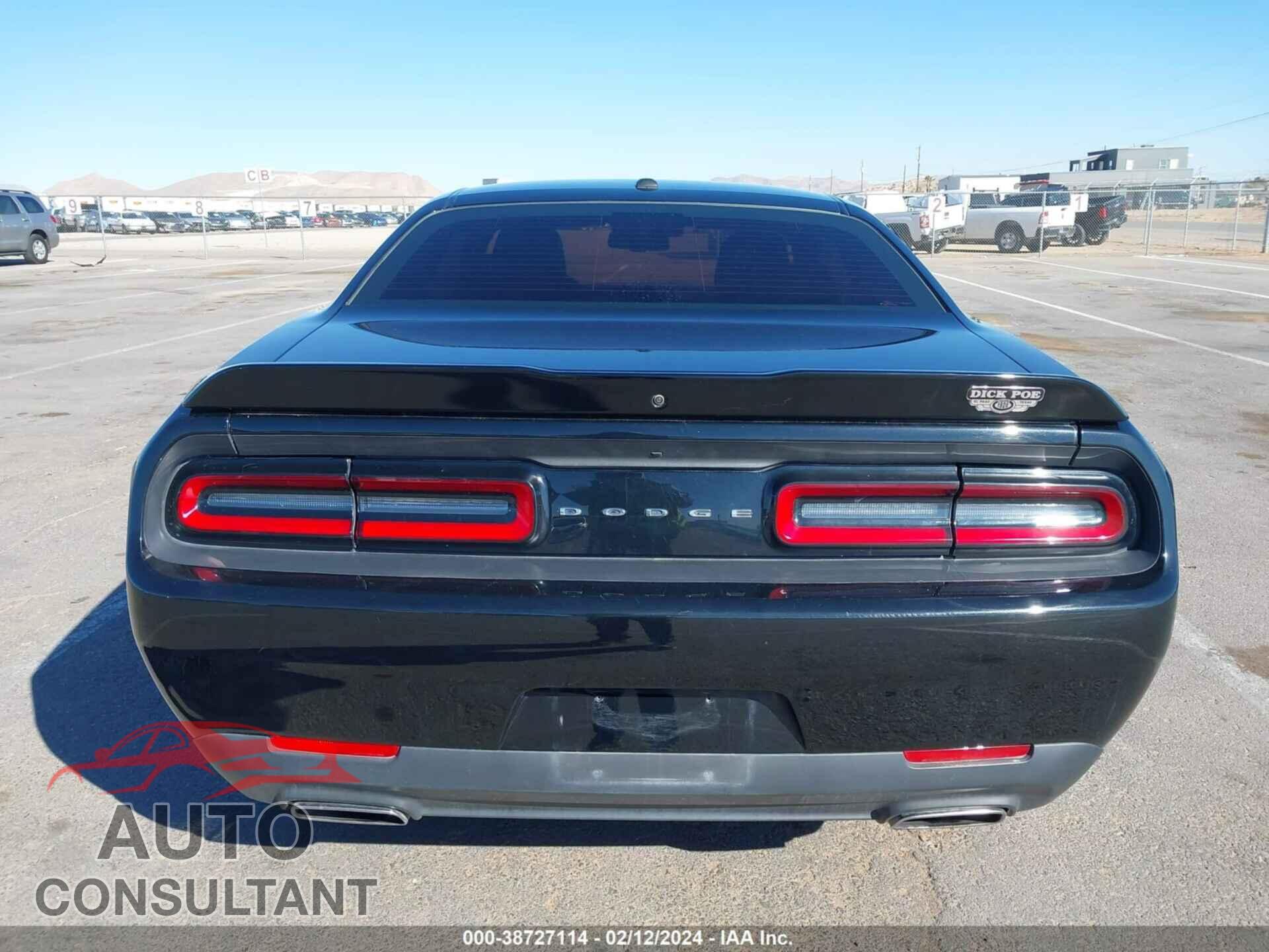 DODGE CHALLENGER 2018 - 2C3CDZAG4JH302927