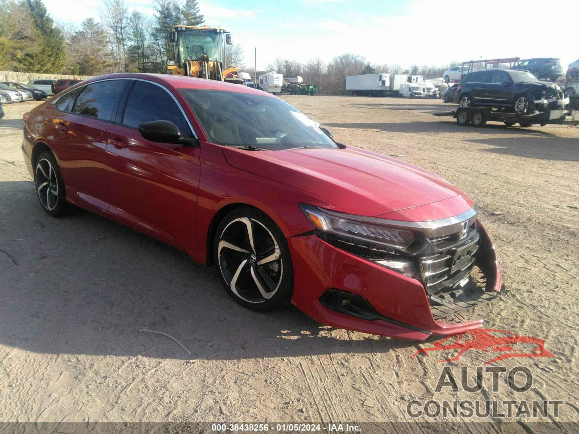 HONDA ACCORD 2022 - 1HGCV1F39NA058469