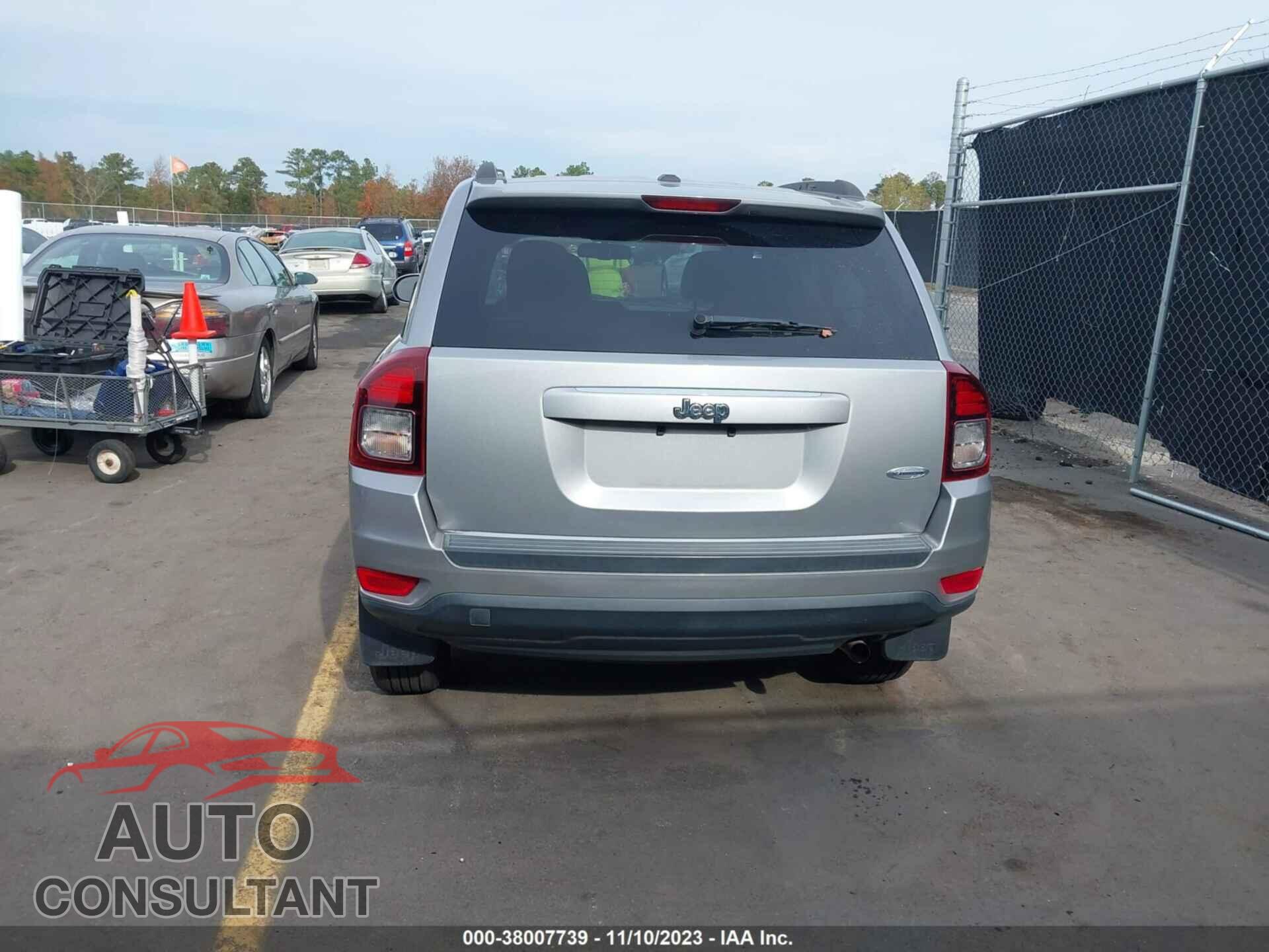 JEEP COMPASS 2017 - 1C4NJCEA4HD169058