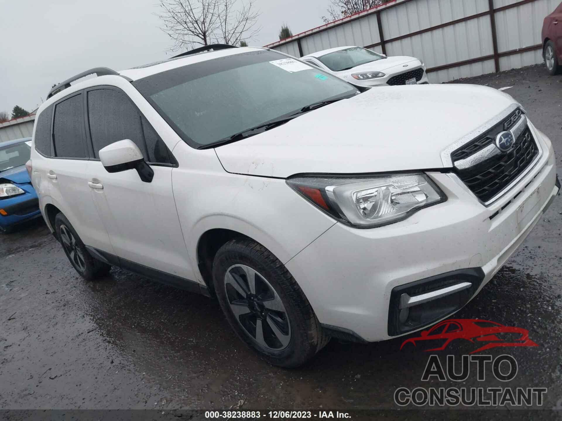 SUBARU FORESTER 2018 - JF2SJAGC9JH480894