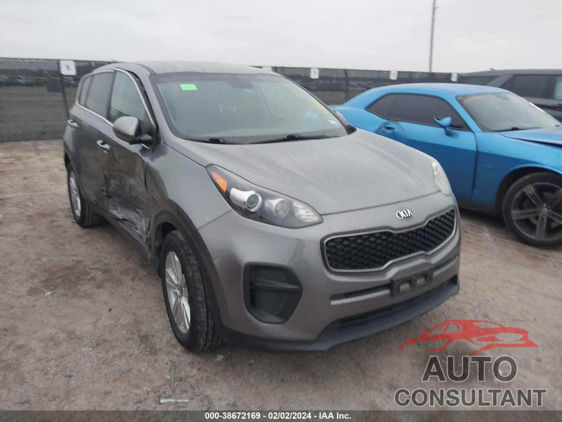 KIA SPORTAGE 2017 - KNDPM3AC1H7272492