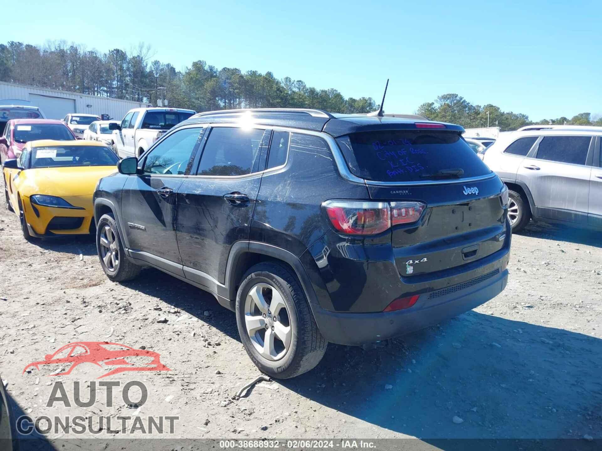 JEEP COMPASS 2018 - 3C4NJDBB6JT177066