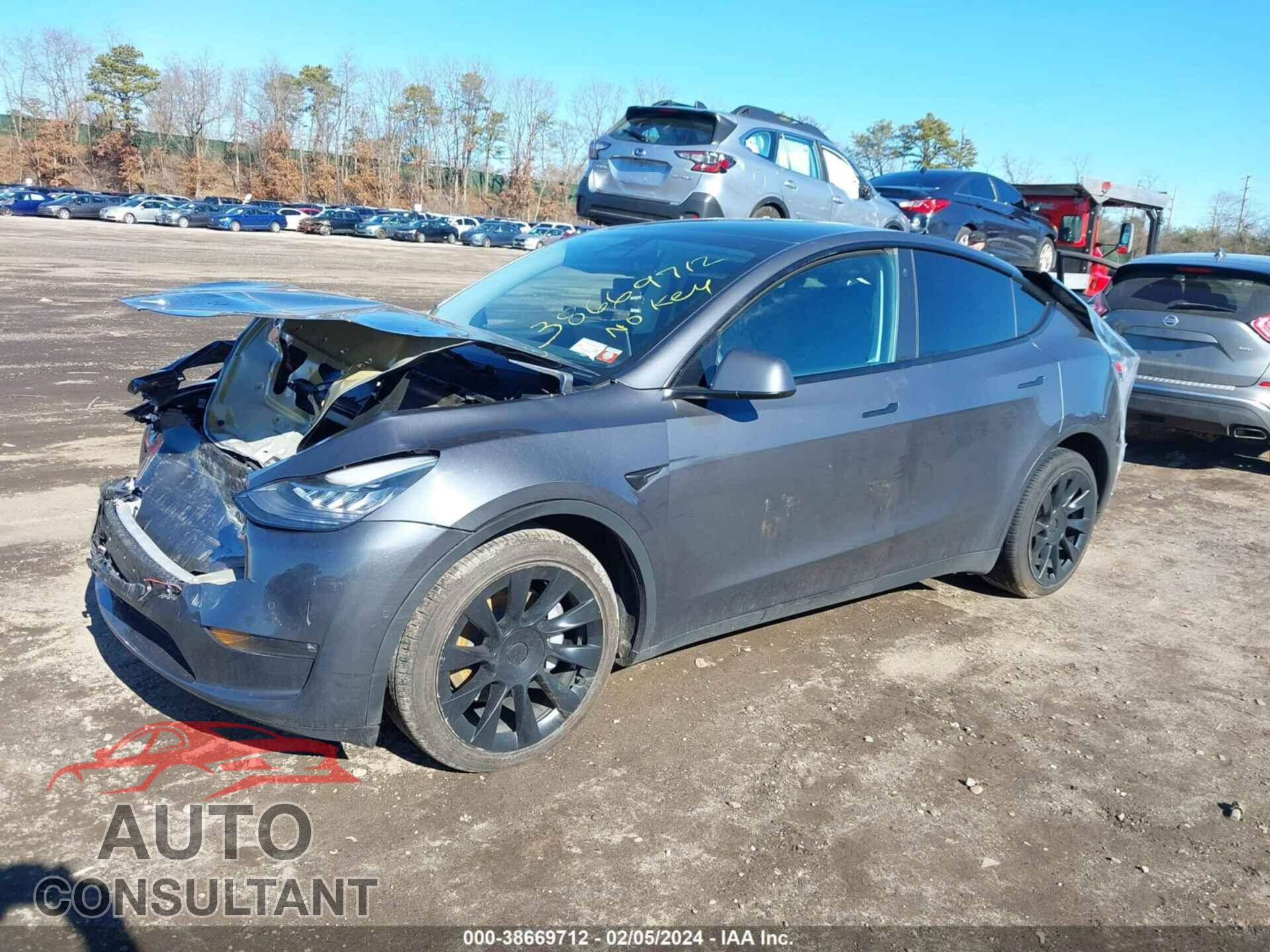 TESLA MODEL Y 2022 - 7SAYGDEE1NF386076