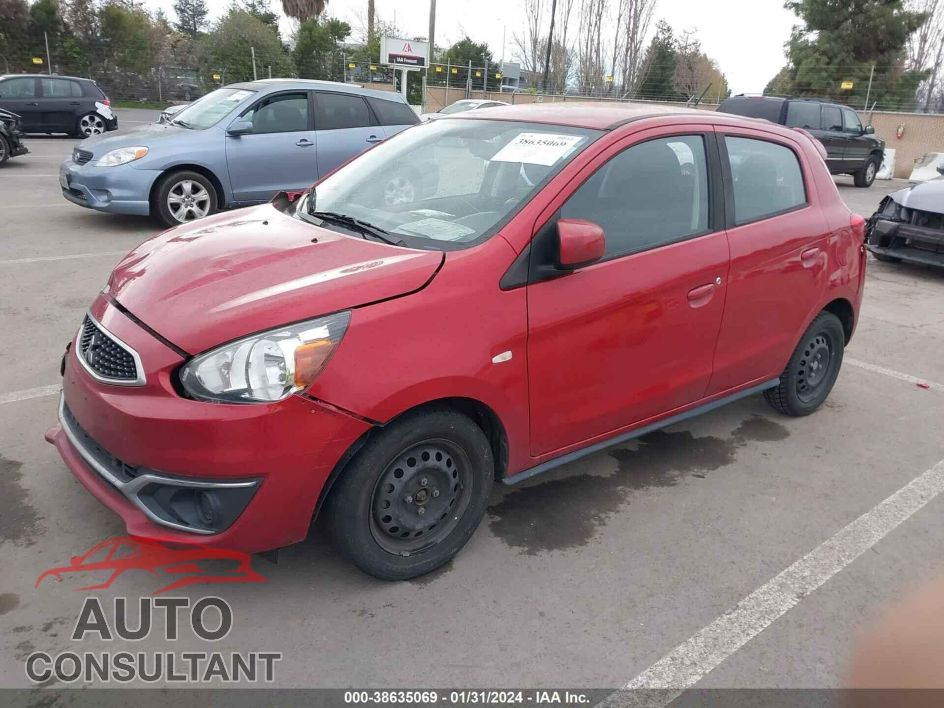 MITSUBISHI MIRAGE 2019 - ML32A3HJ4KH010252