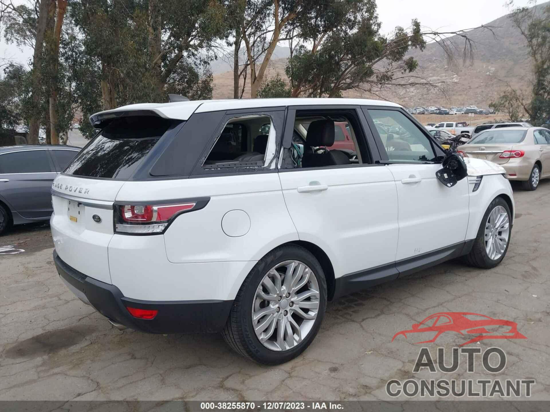 LAND ROVER RANGE ROVER SPORT 2017 - SALWR2FV2HA132996