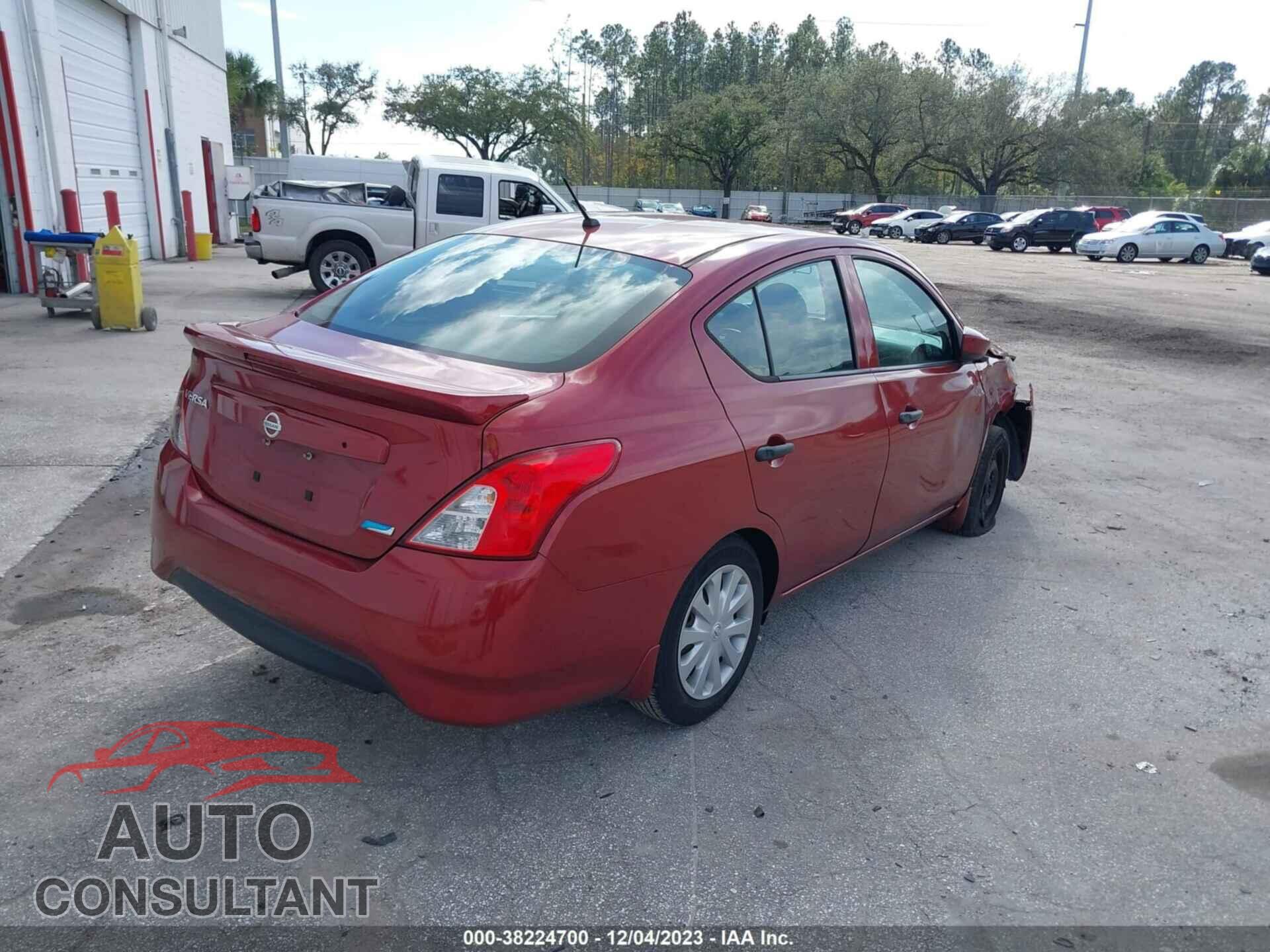 NISSAN VERSA 2016 - 3N1CN7AP5GL891678