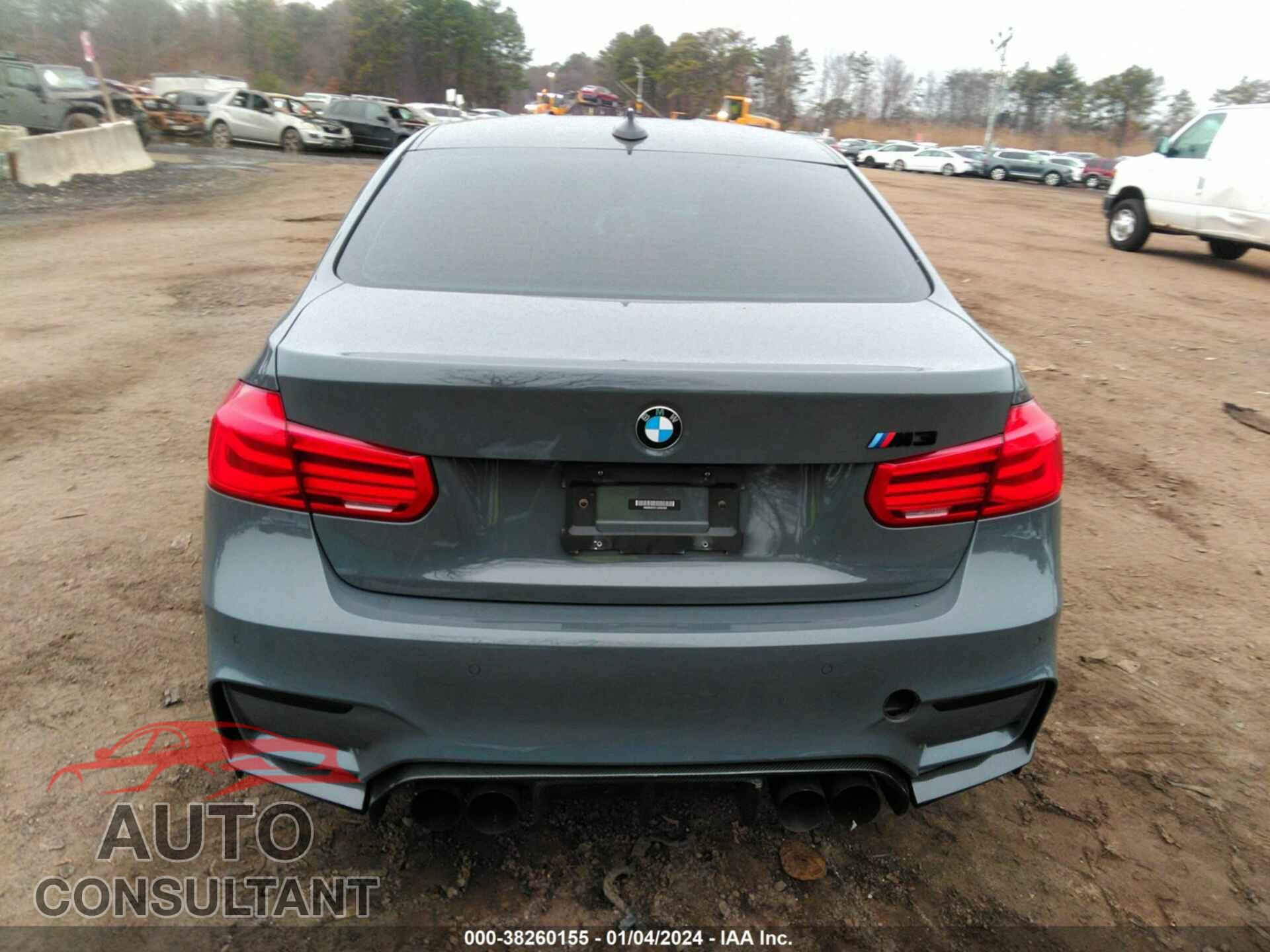 BMW M3 2018 - WBS8M9C57J5K99308