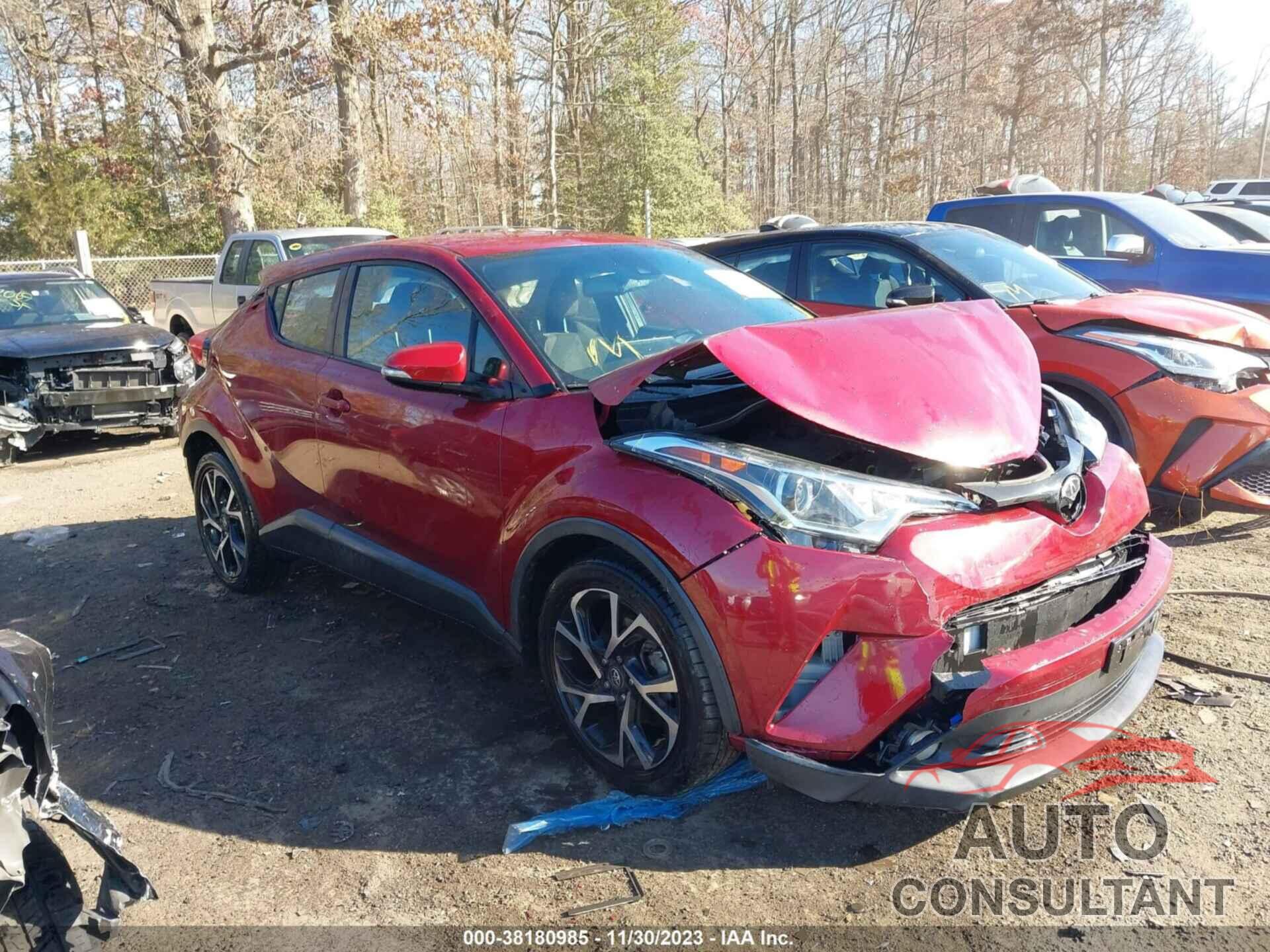 TOYOTA C-HR 2018 - NMTKHMBX2JR050088