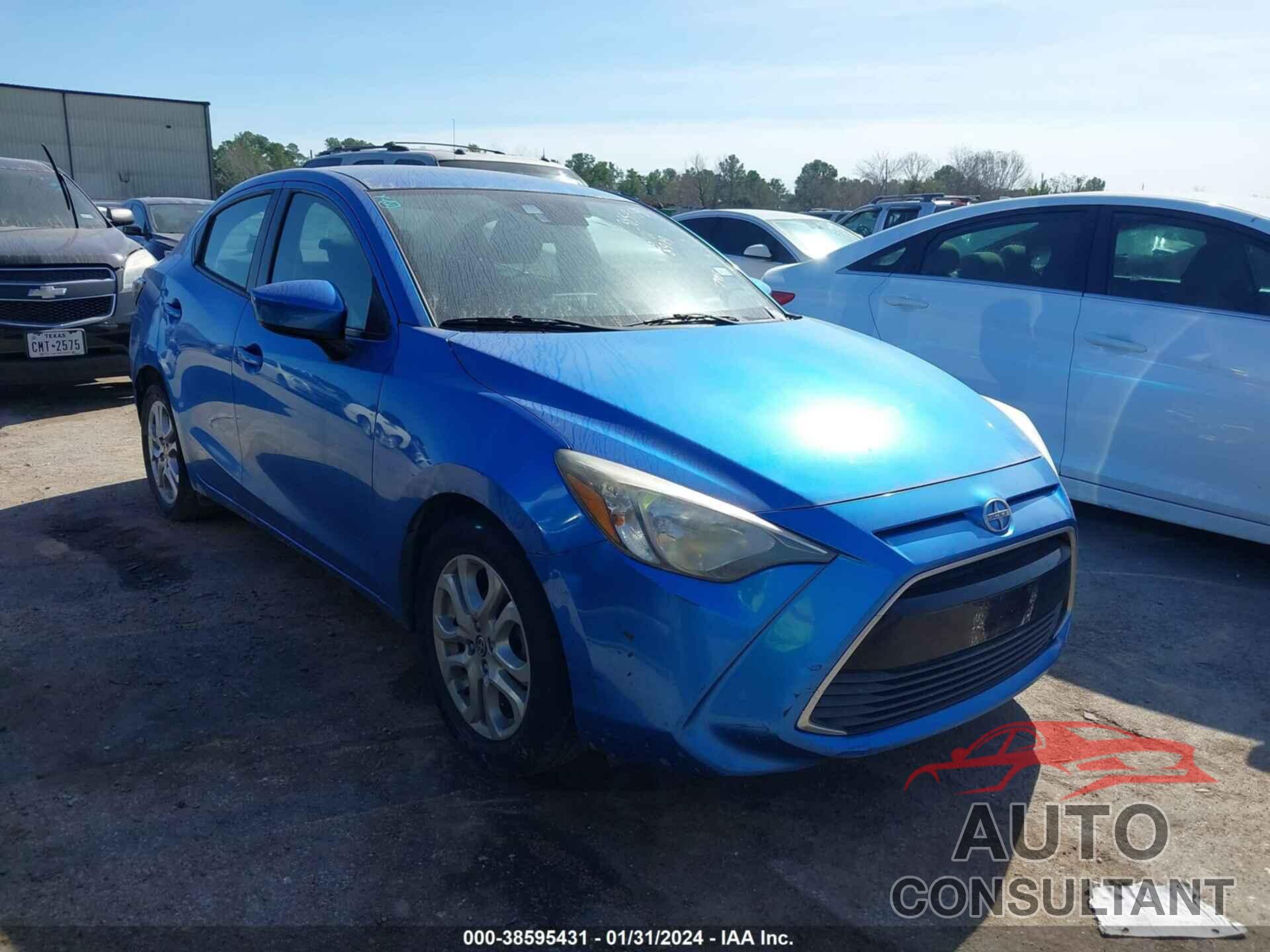TOYOTA SCION IA 2016 - 3MYDLBZV3GY118919
