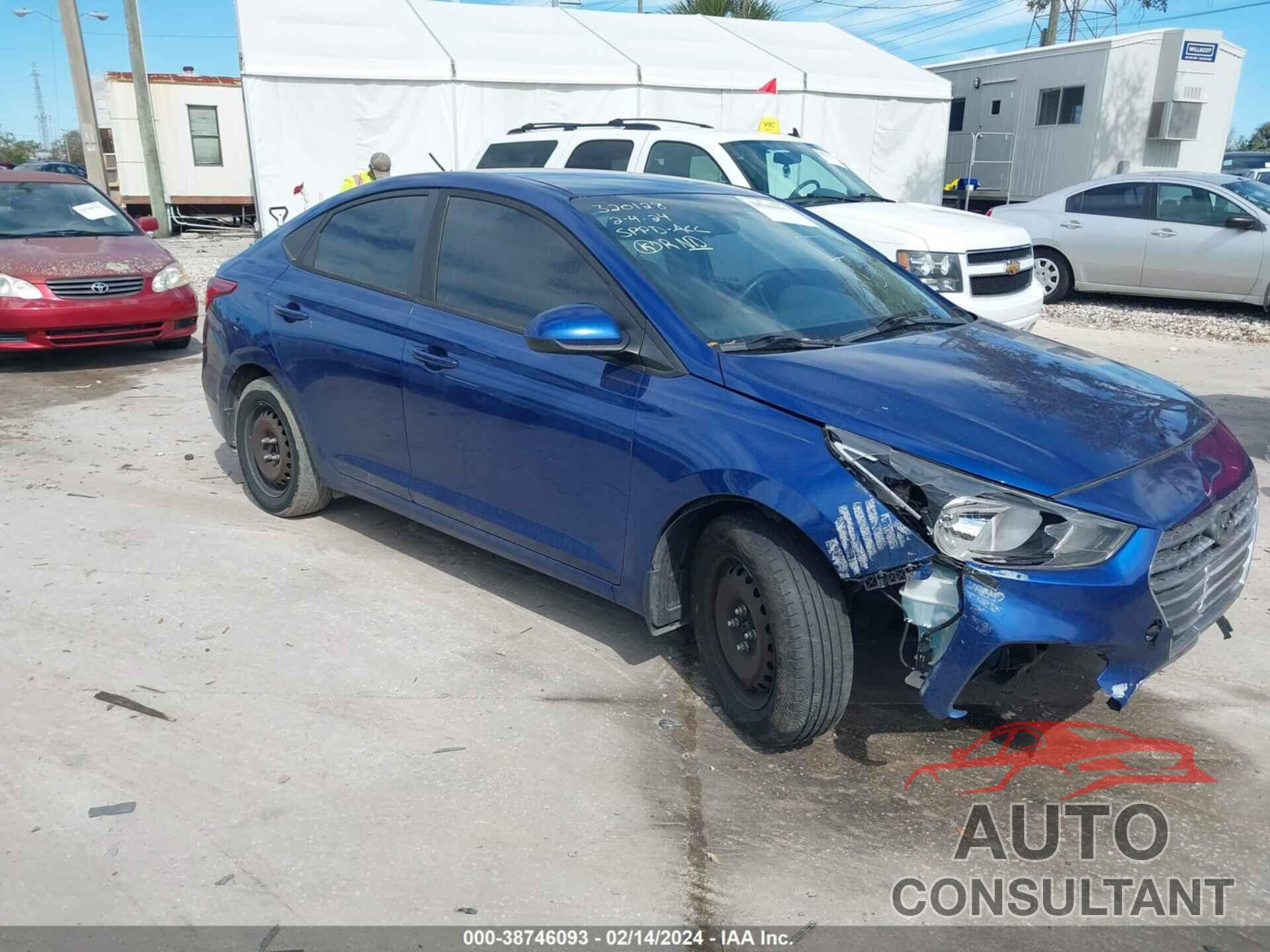 HYUNDAI ACCENT 2018 - 3KPC24A39JE033353