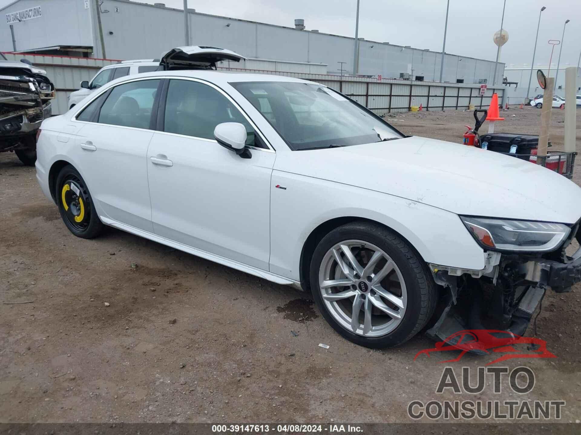 AUDI A4 2023 - WAUEAAF44PN001813