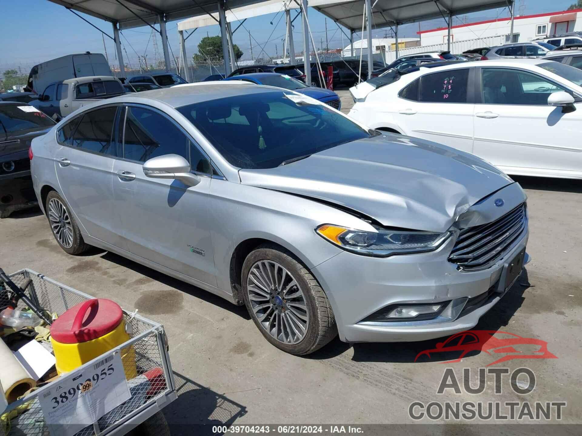 FORD FUSION ENERGI 2017 - 3FA6P0PUXHR129735