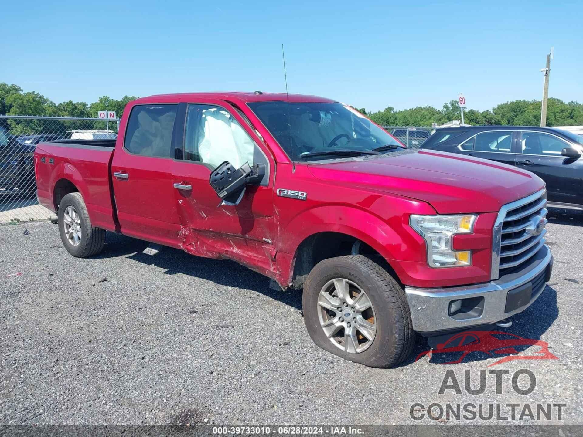 FORD F-150 2016 - 1FTFW1EG4GKF38512