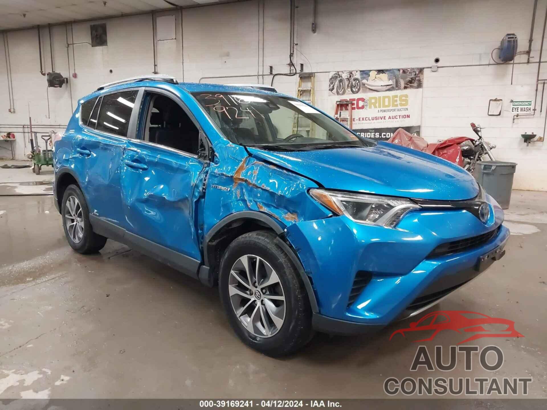 TOYOTA RAV4 HYBRID 2018 - JTMRJREV7JD198616