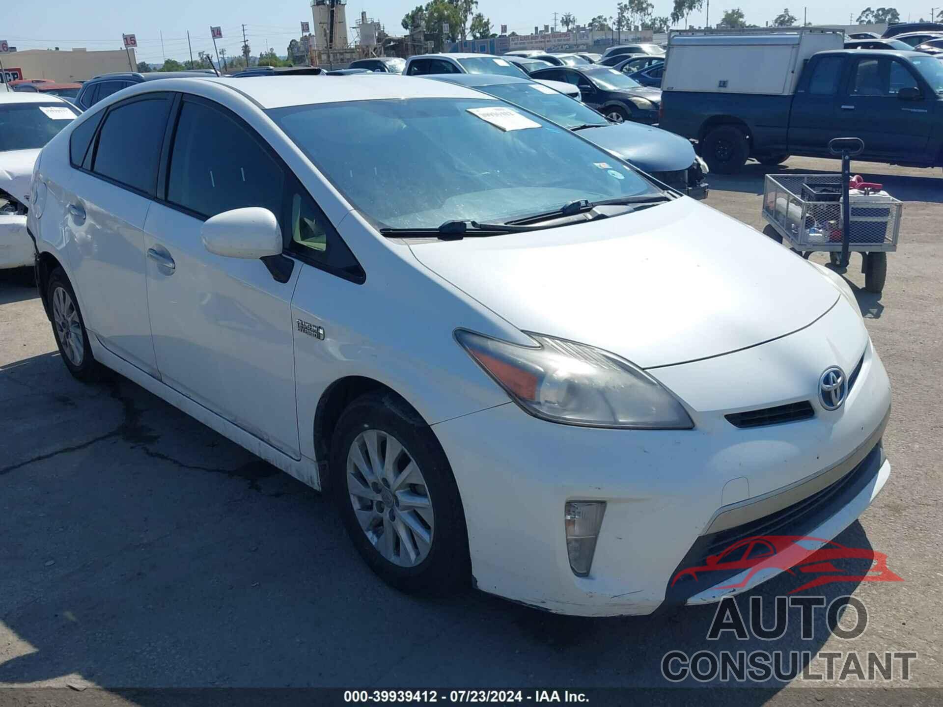 TOYOTA PRIUS PLUG-IN 2013 - JTDKN3DP2D3038417