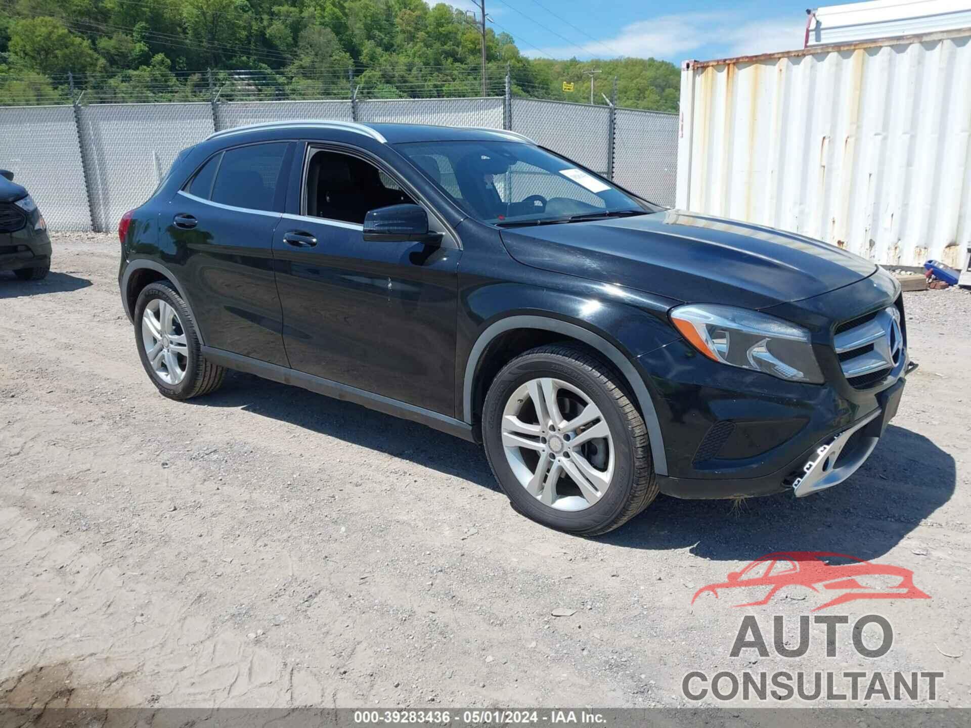 MERCEDES-BENZ GLA 250 2017 - WDCTG4GB5HJ320941