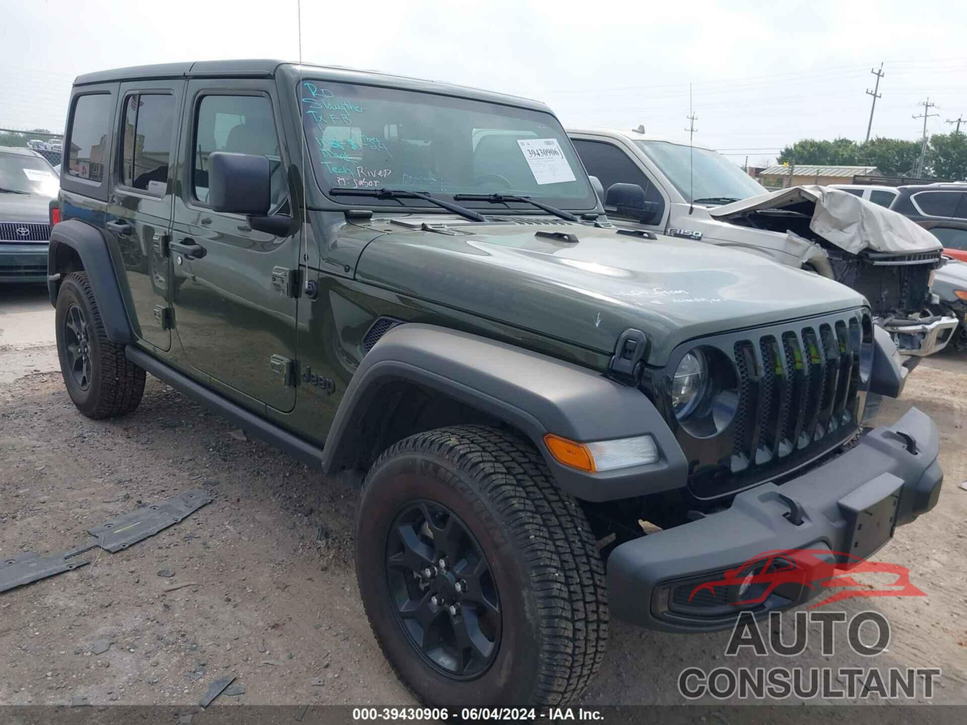 JEEP WRANGLER UNLIMITED 2022 - 1C4HJXDN3NW263960