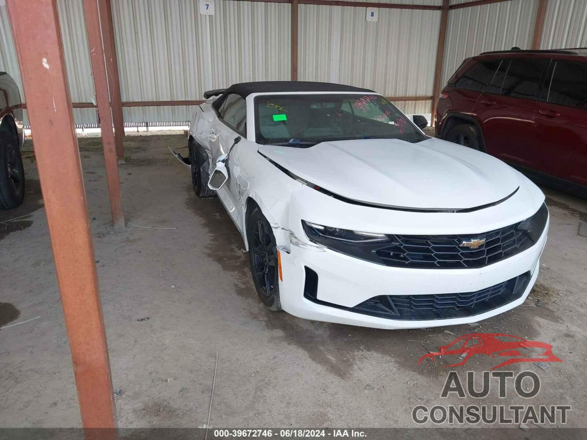 CHEVROLET CAMARO 2020 - 1G1FB3DX7L0119657