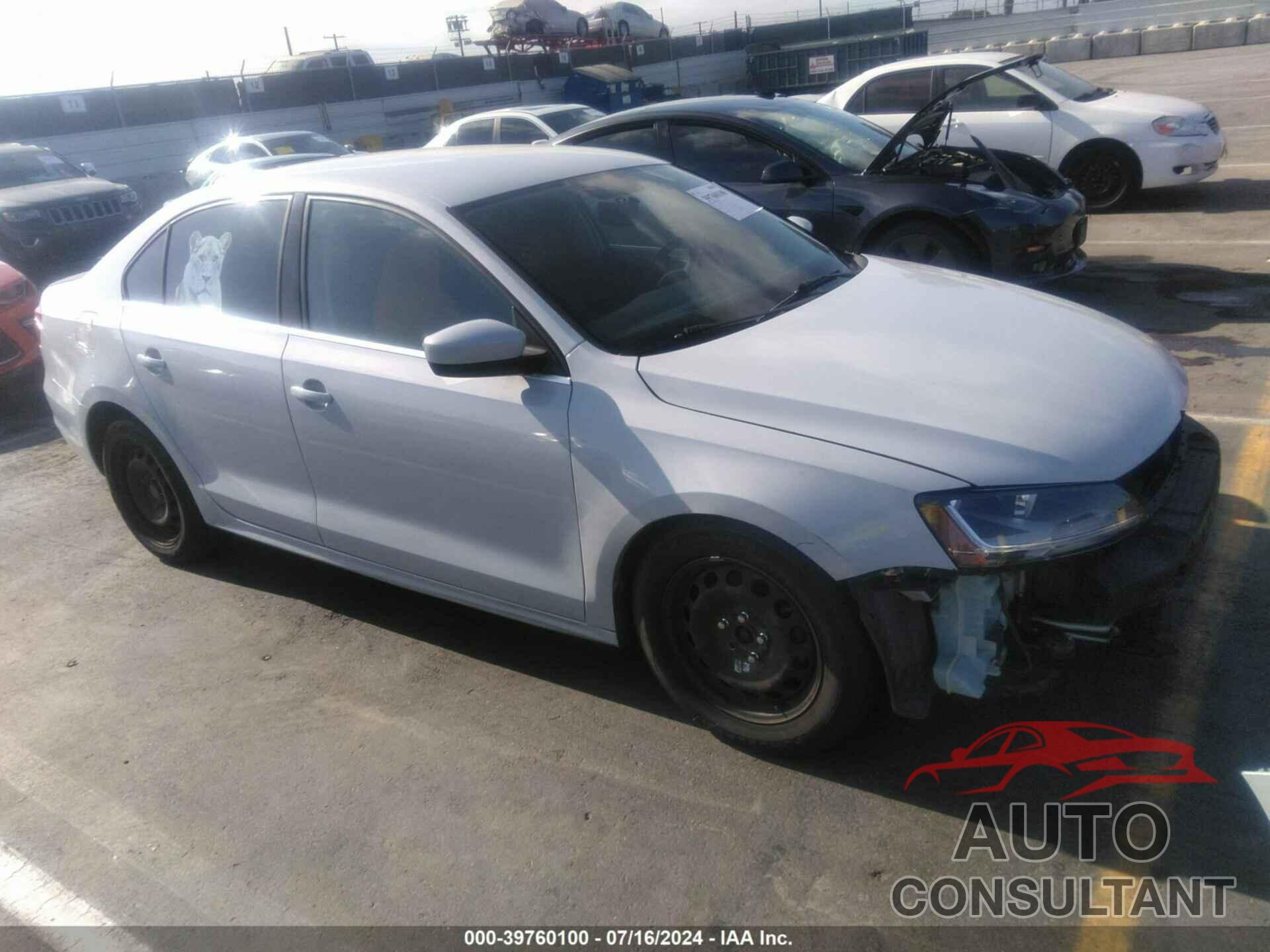 VOLKSWAGEN JETTA 2017 - 3VW2B7AJ0HM402772