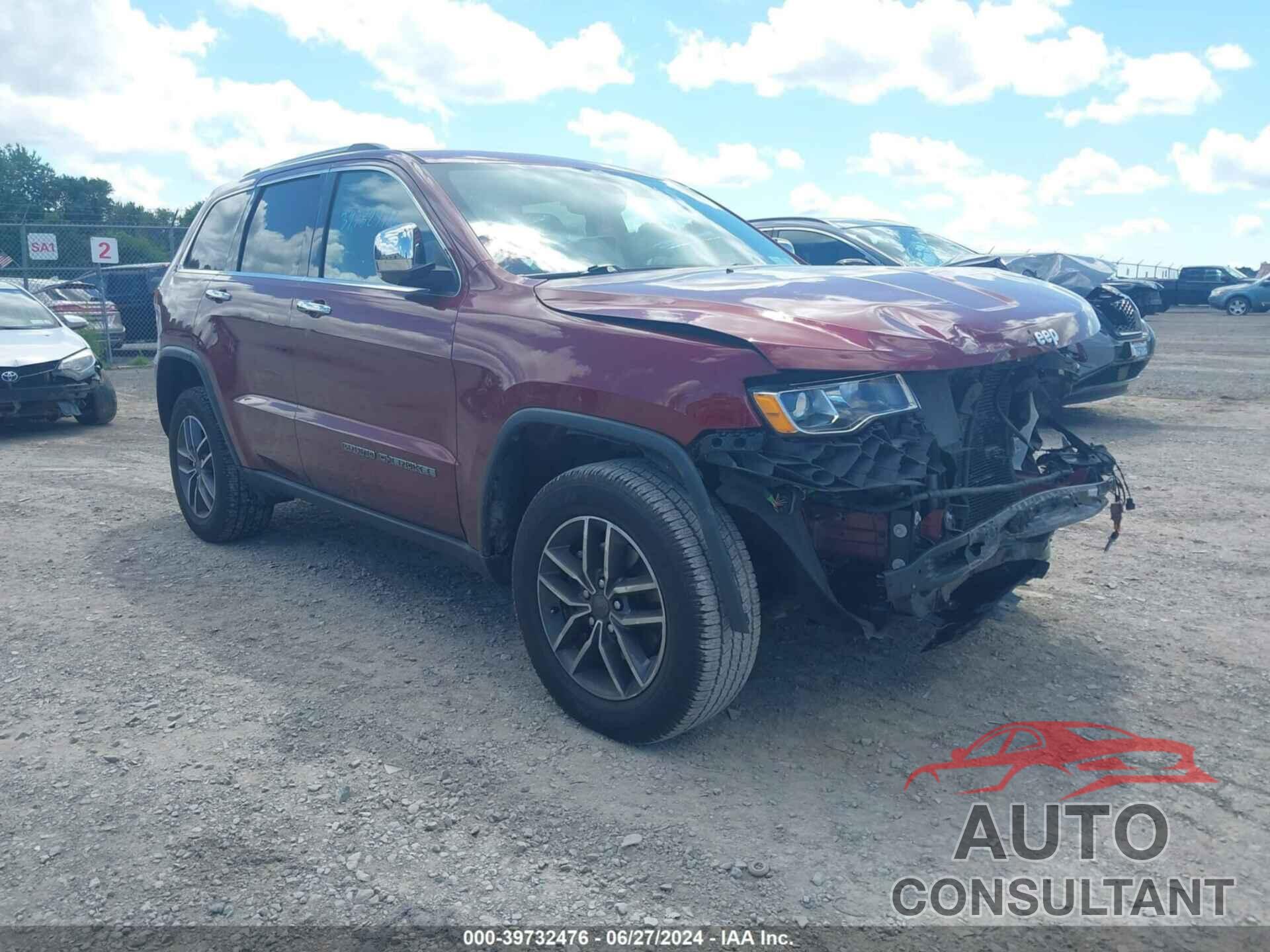 JEEP GRAND CHEROKEE 2019 - 1C4RJFBG4KC762086