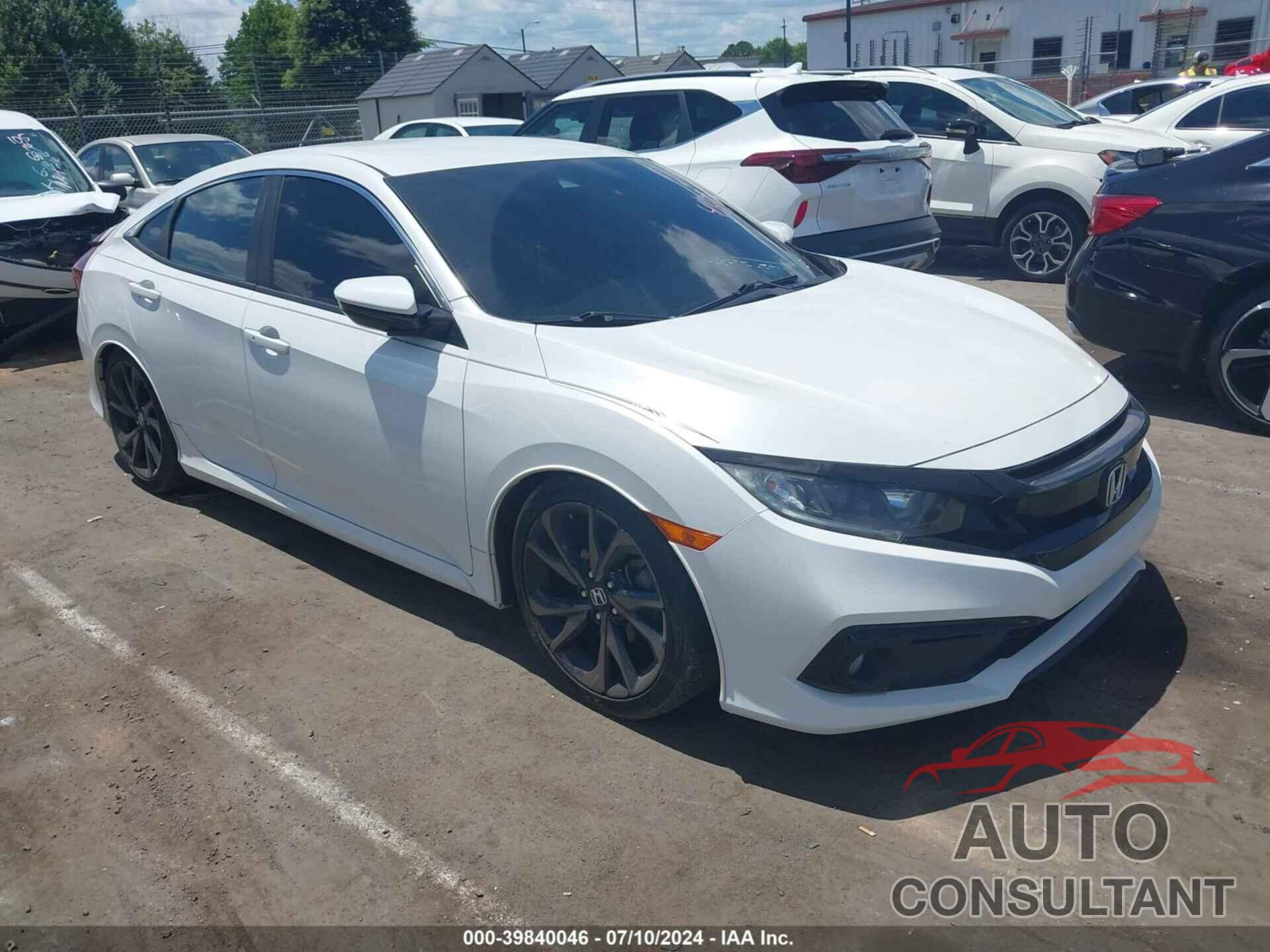 HONDA CIVIC 2019 - 19XFC2E80KE004474