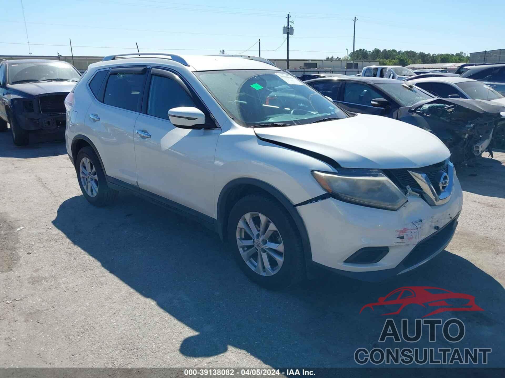 NISSAN ROGUE 2016 - KNMAT2MT0GP598393