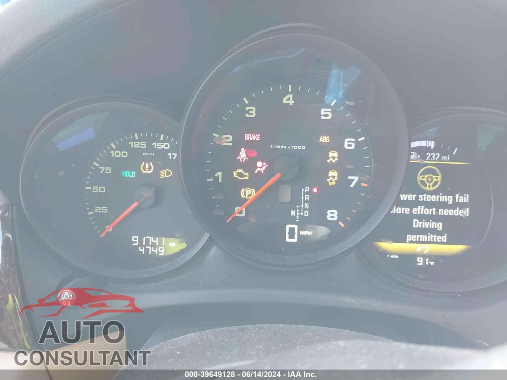 PORSCHE MACAN 2017 - WP1AA2A52HLB06871