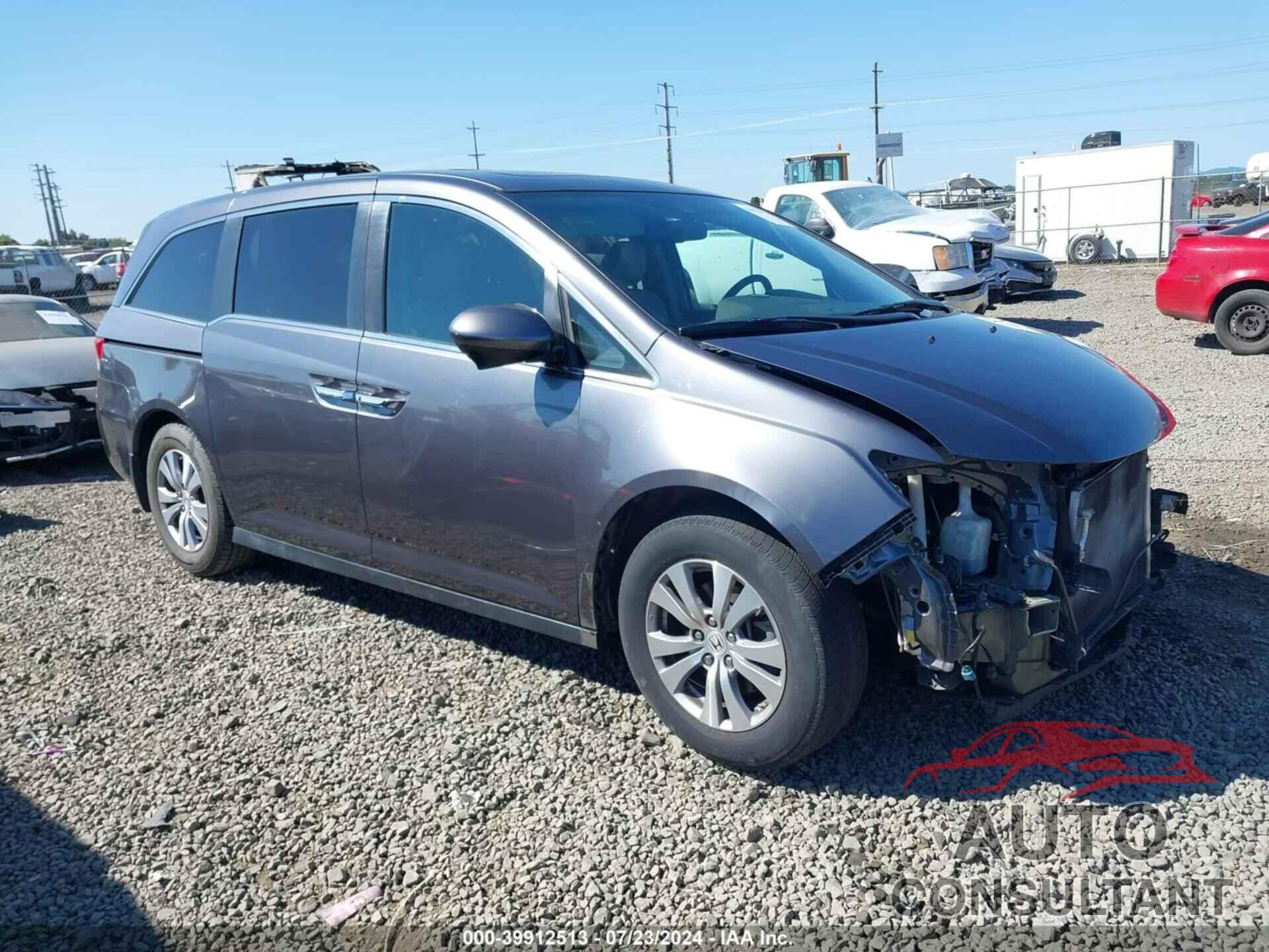 HONDA ODYSSEY 2017 - 5FNRL5H65HB026465