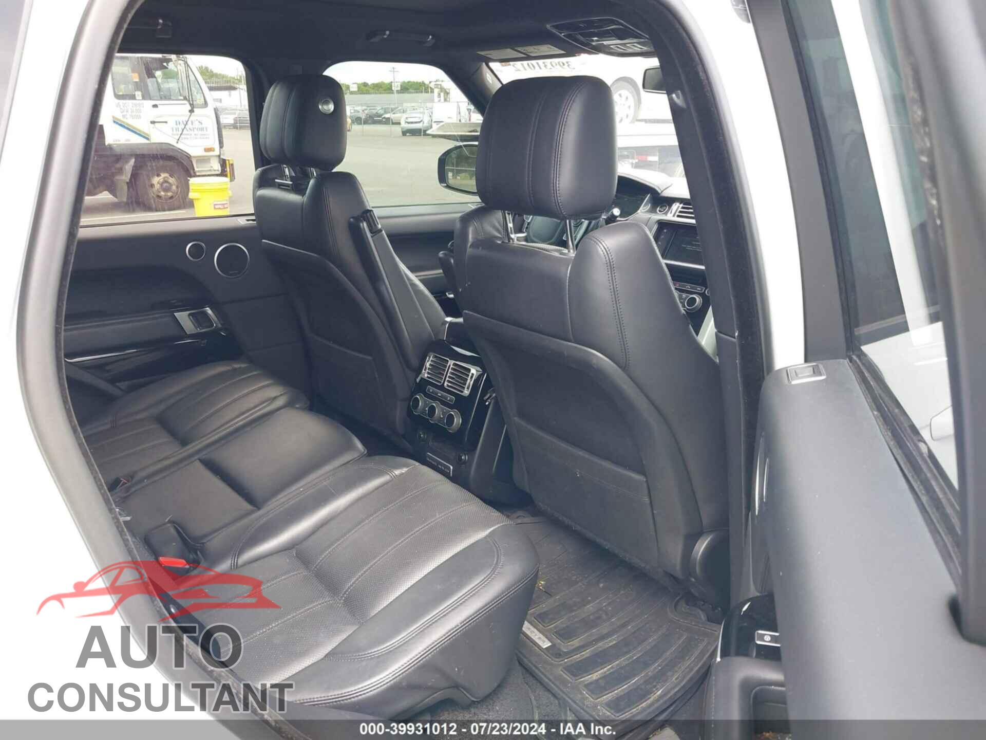 LAND ROVER RANGE ROVER 2016 - SALGS2EFXGA292786
