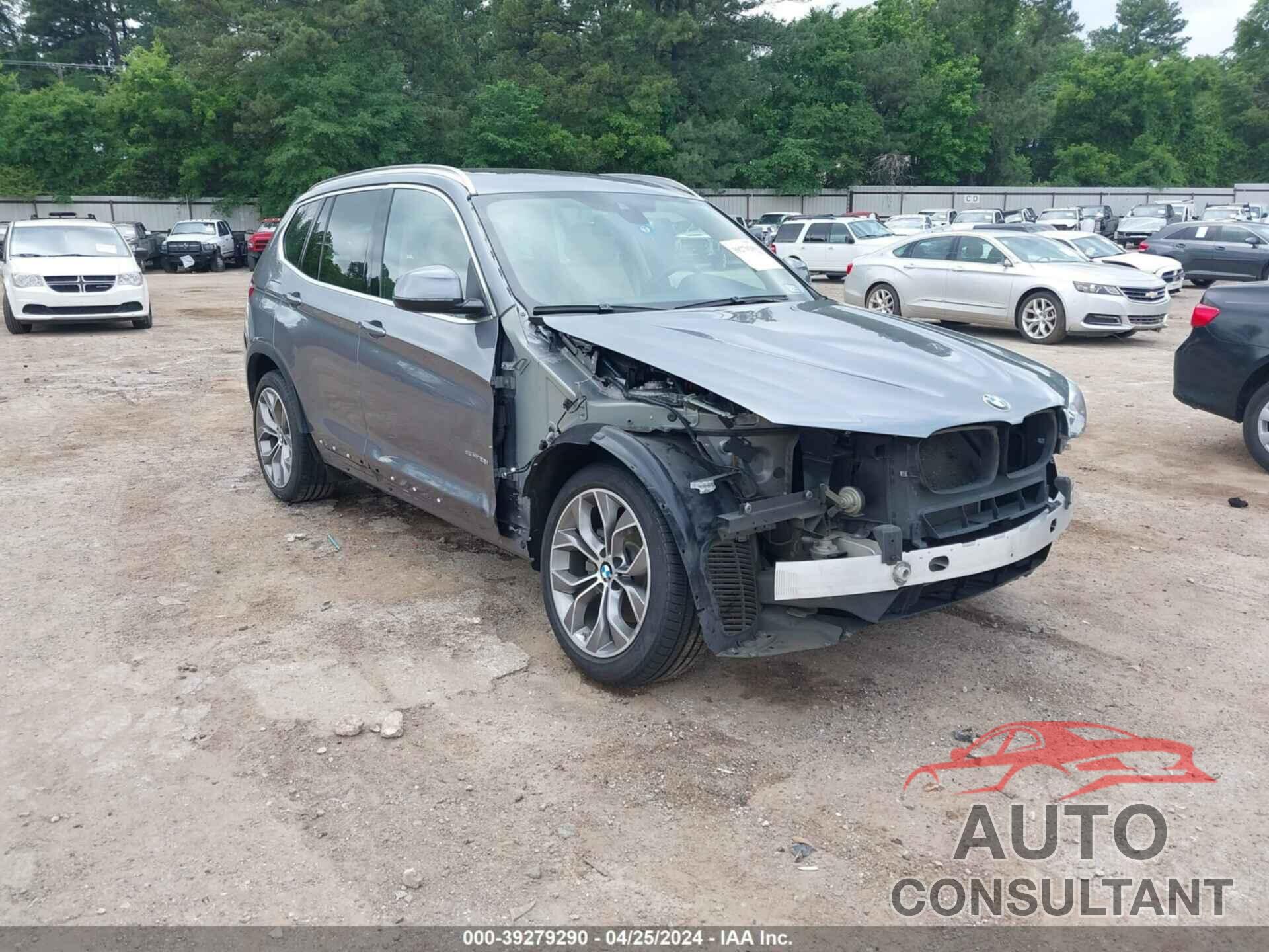 BMW X3 2017 - 5UXWZ7C56H0U46650