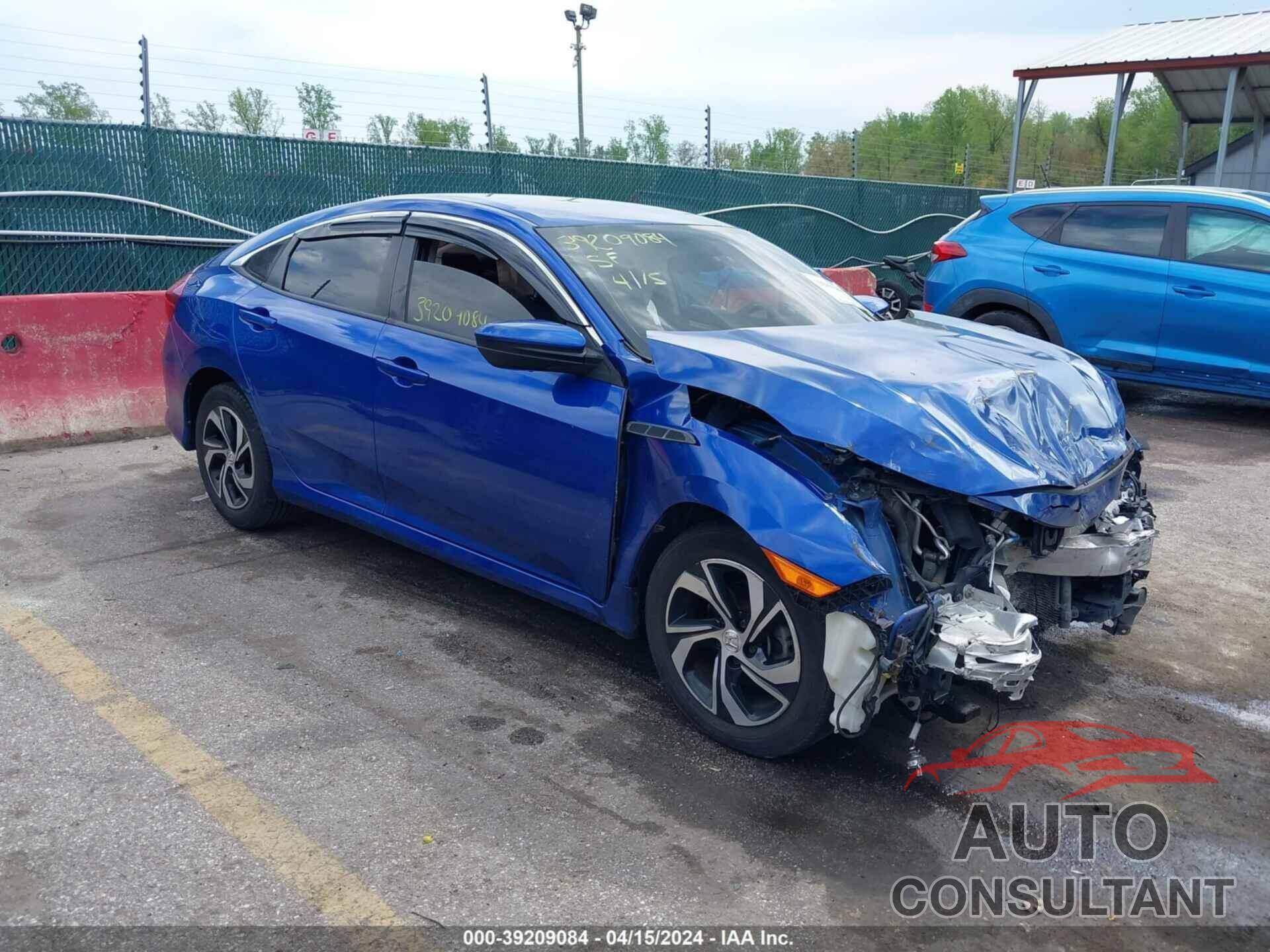 HONDA CIVIC 2017 - 19XFC2F57HE059128