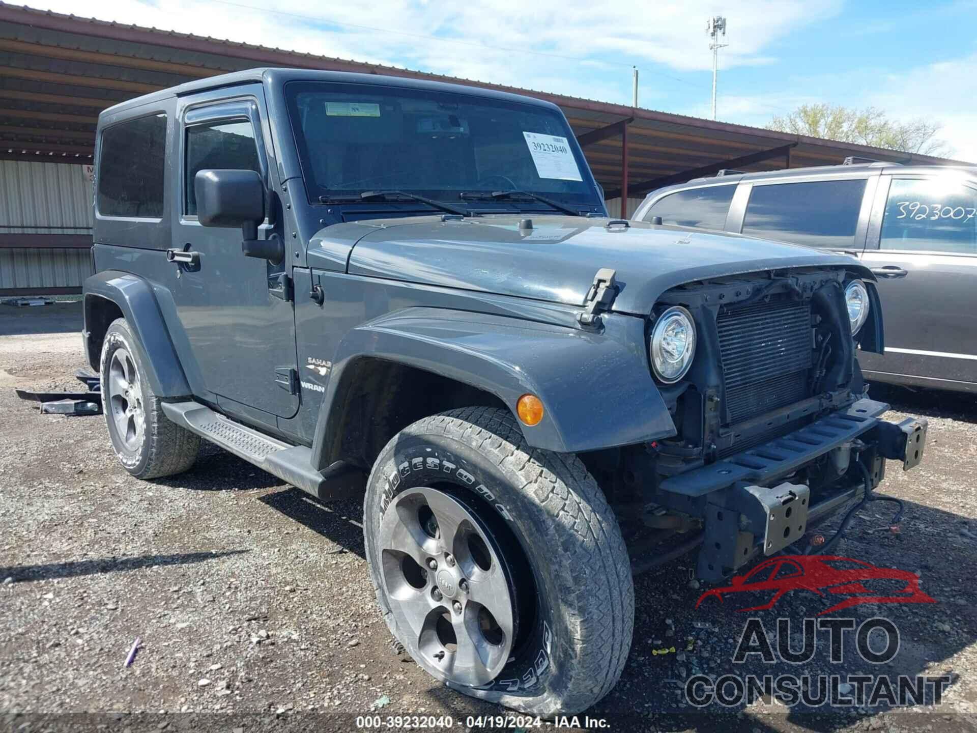 JEEP WRANGLER 2017 - 1C4AJWBG8HL728402