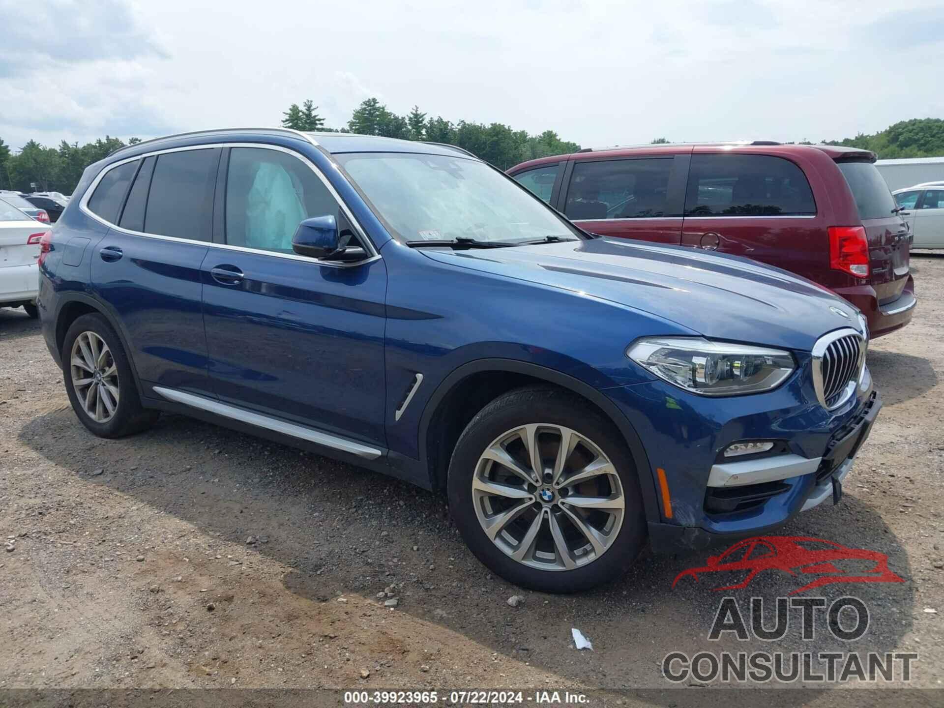 BMW X3 2019 - 5UXTR9C50KLE16907