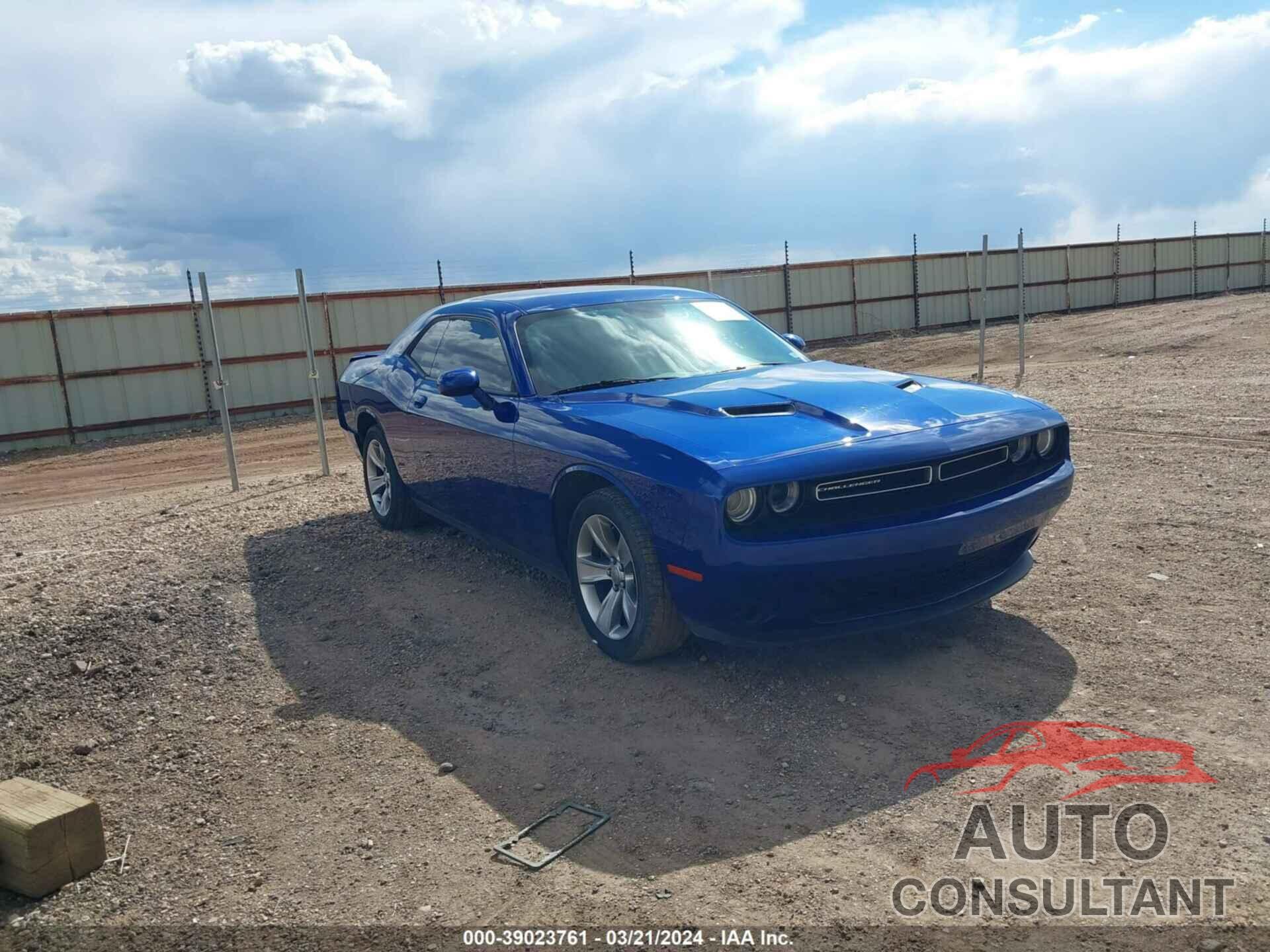 DODGE CHALLENGER 2020 - 2C3CDZAG2LH196142