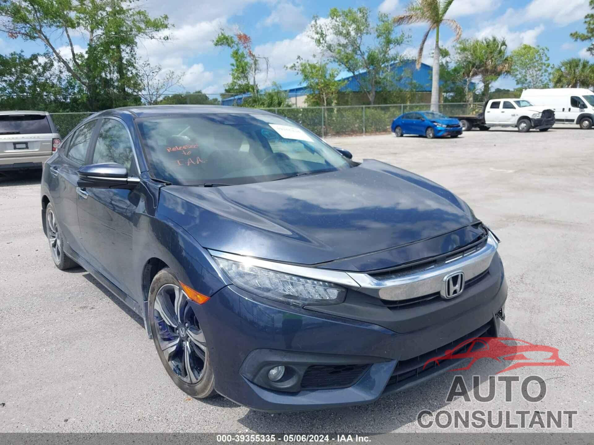 HONDA CIVIC 2018 - JHMFC1F92JX003955