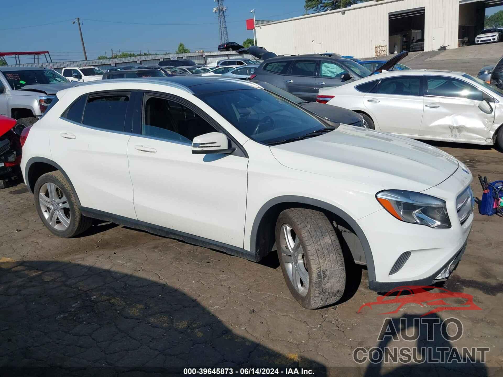 MERCEDES-BENZ GLA 250 2017 - WDCTG4EBXHJ350262