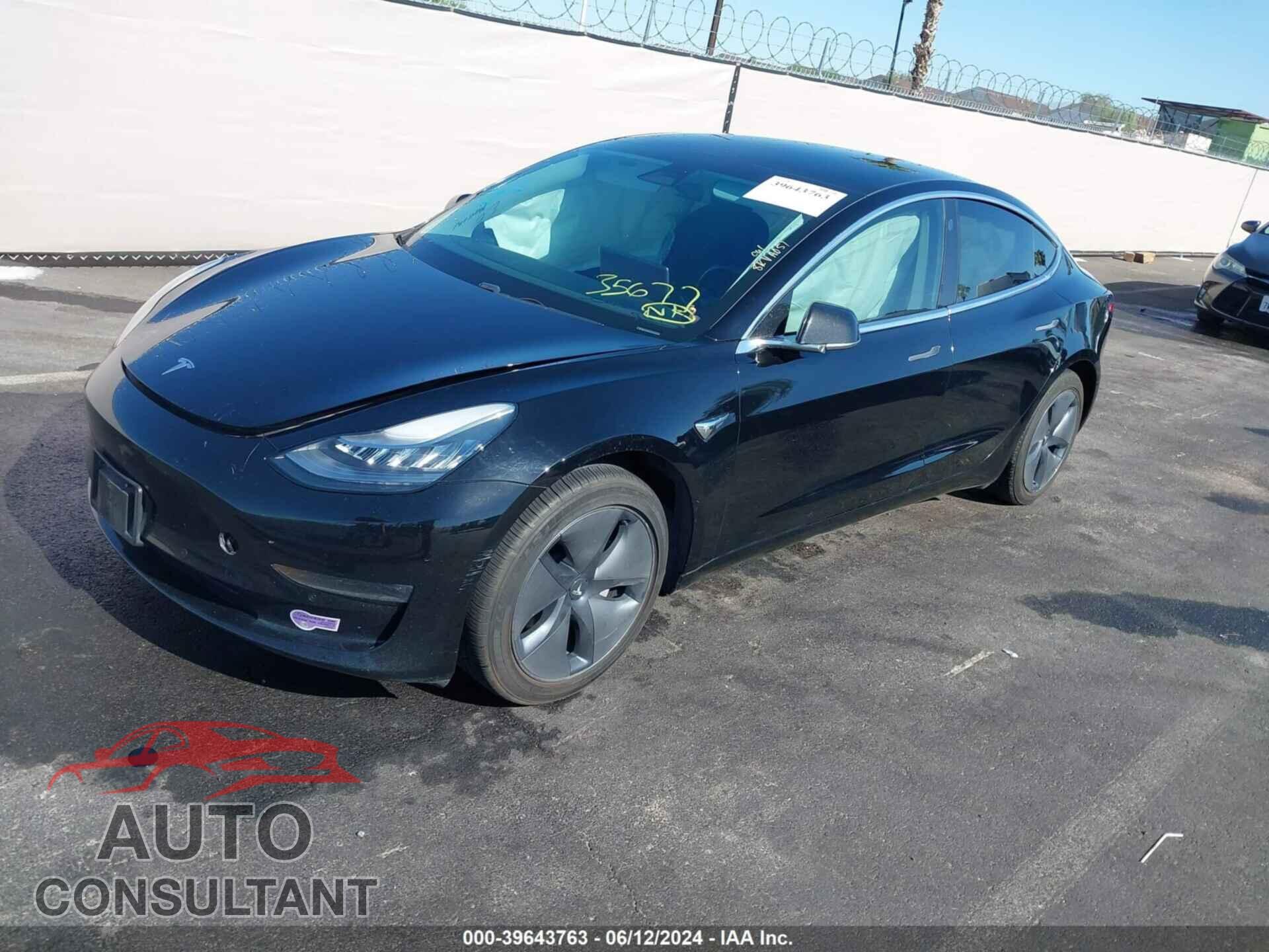 TESLA MODEL 3 2019 - 5YJ3E1EA4KF399828