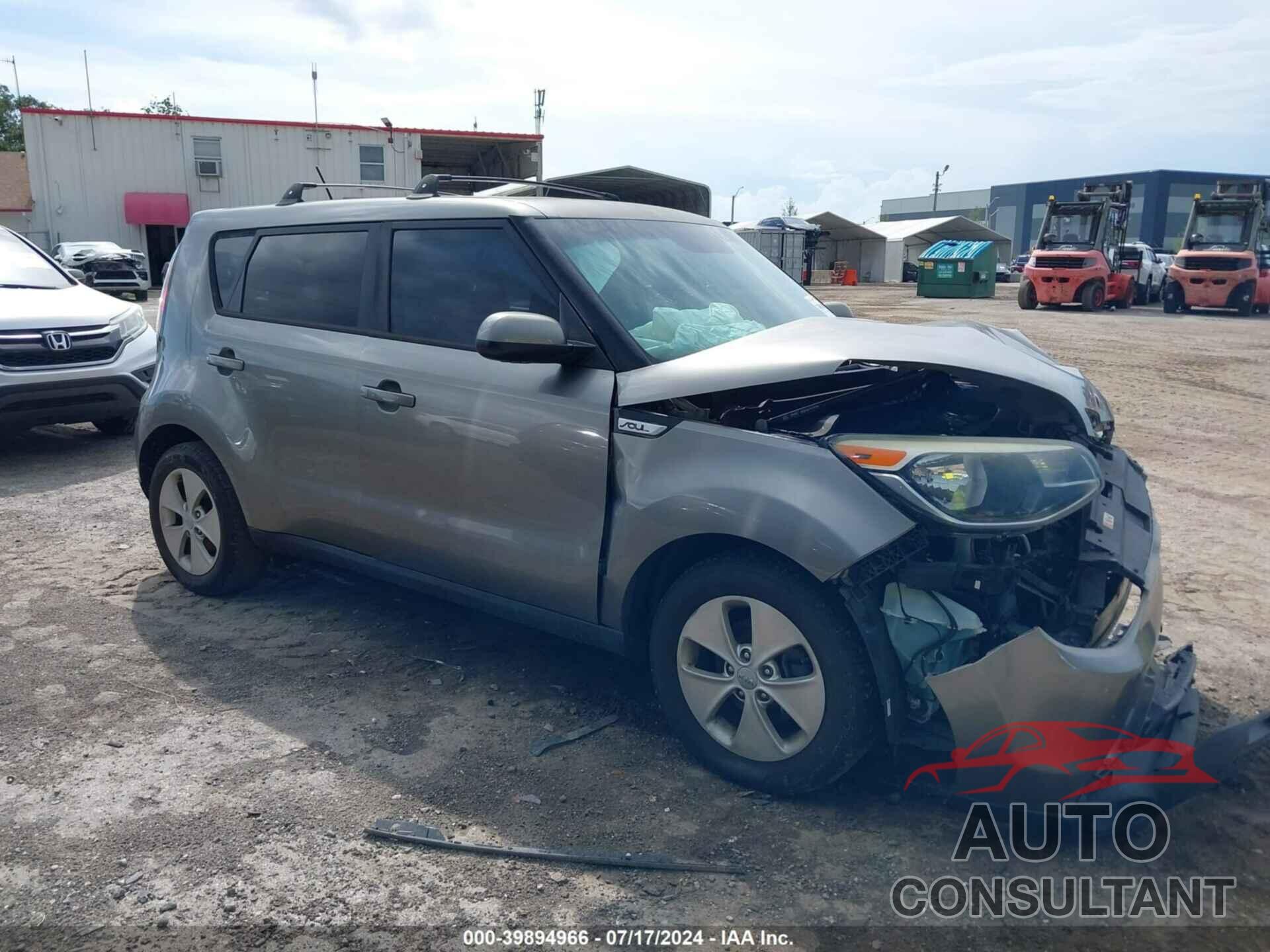 KIA SOUL 2016 - KNDJN2A25G7280887