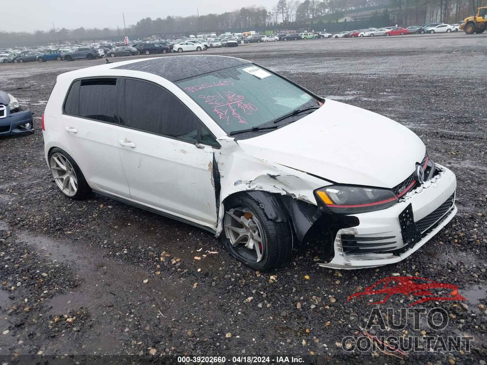 VOLKSWAGEN GOLF GTI 2016 - 3VW447AU1GM058669