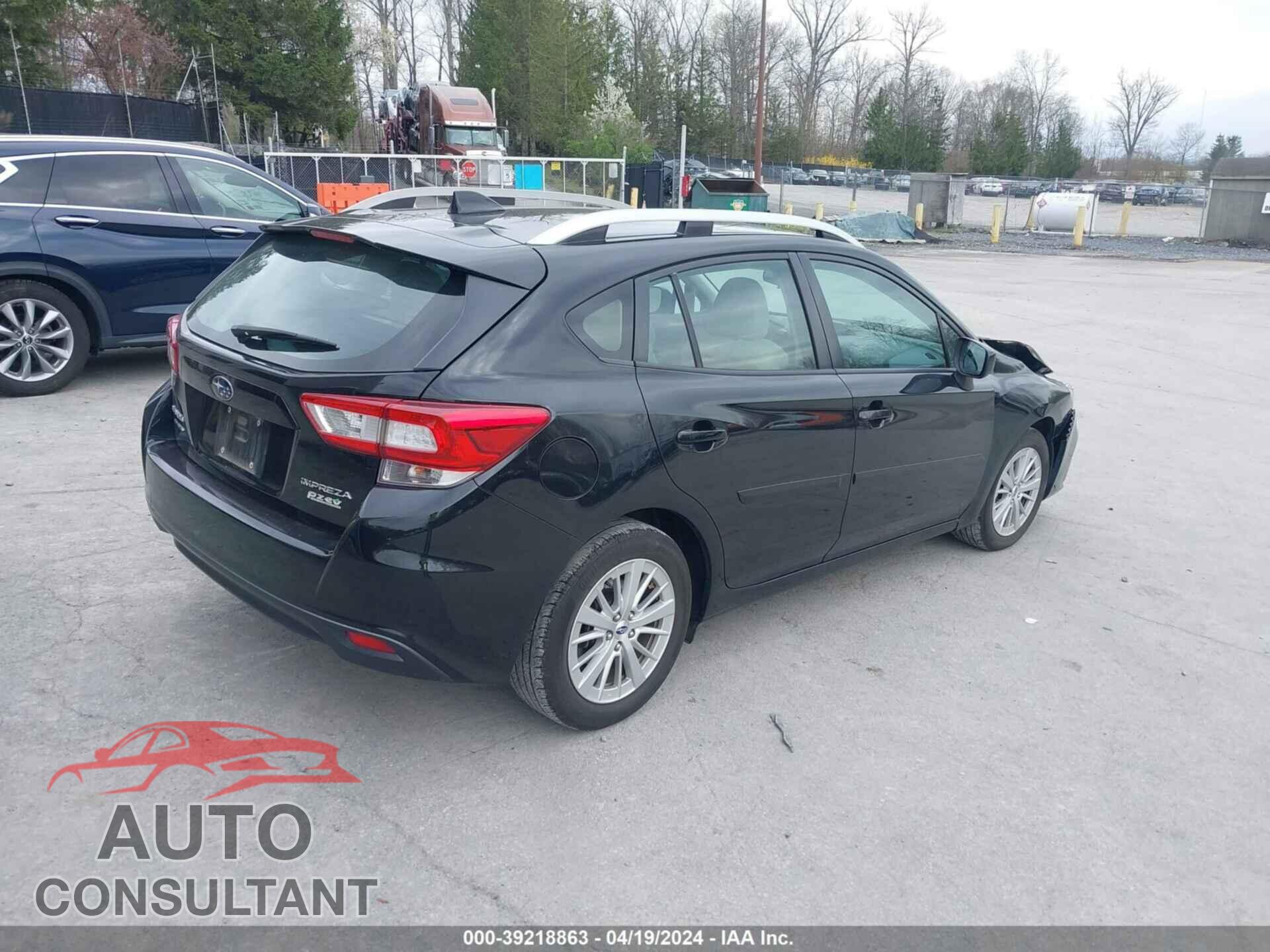 SUBARU IMPREZA 2017 - 4S3GTAB68H3734747