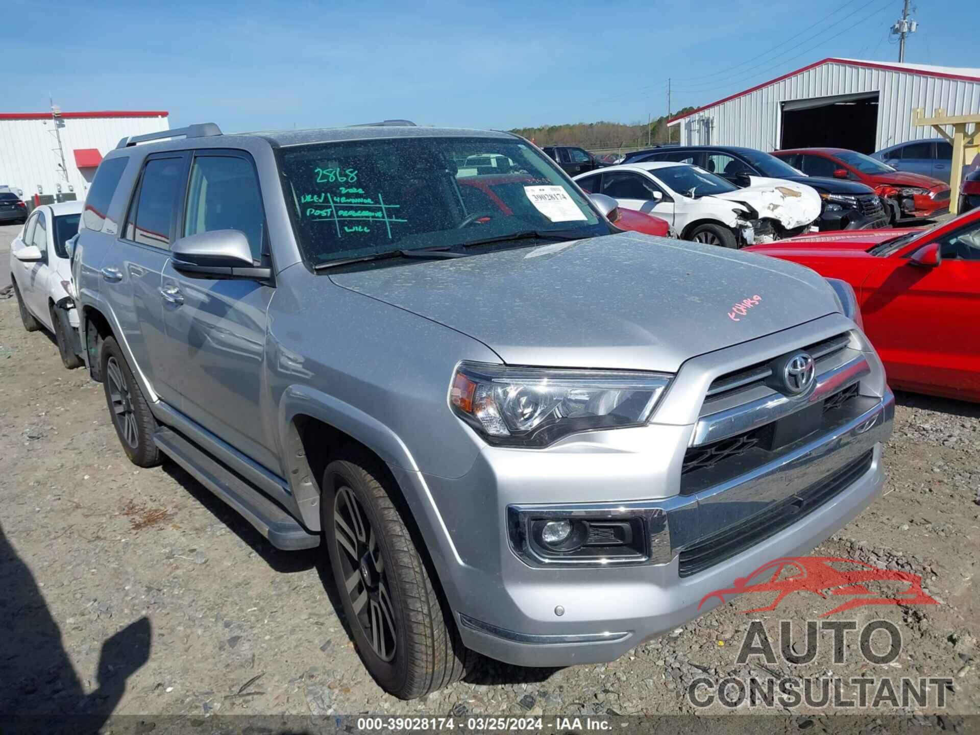 TOYOTA 4RUNNER 2022 - JTEKU5JR0N6037346