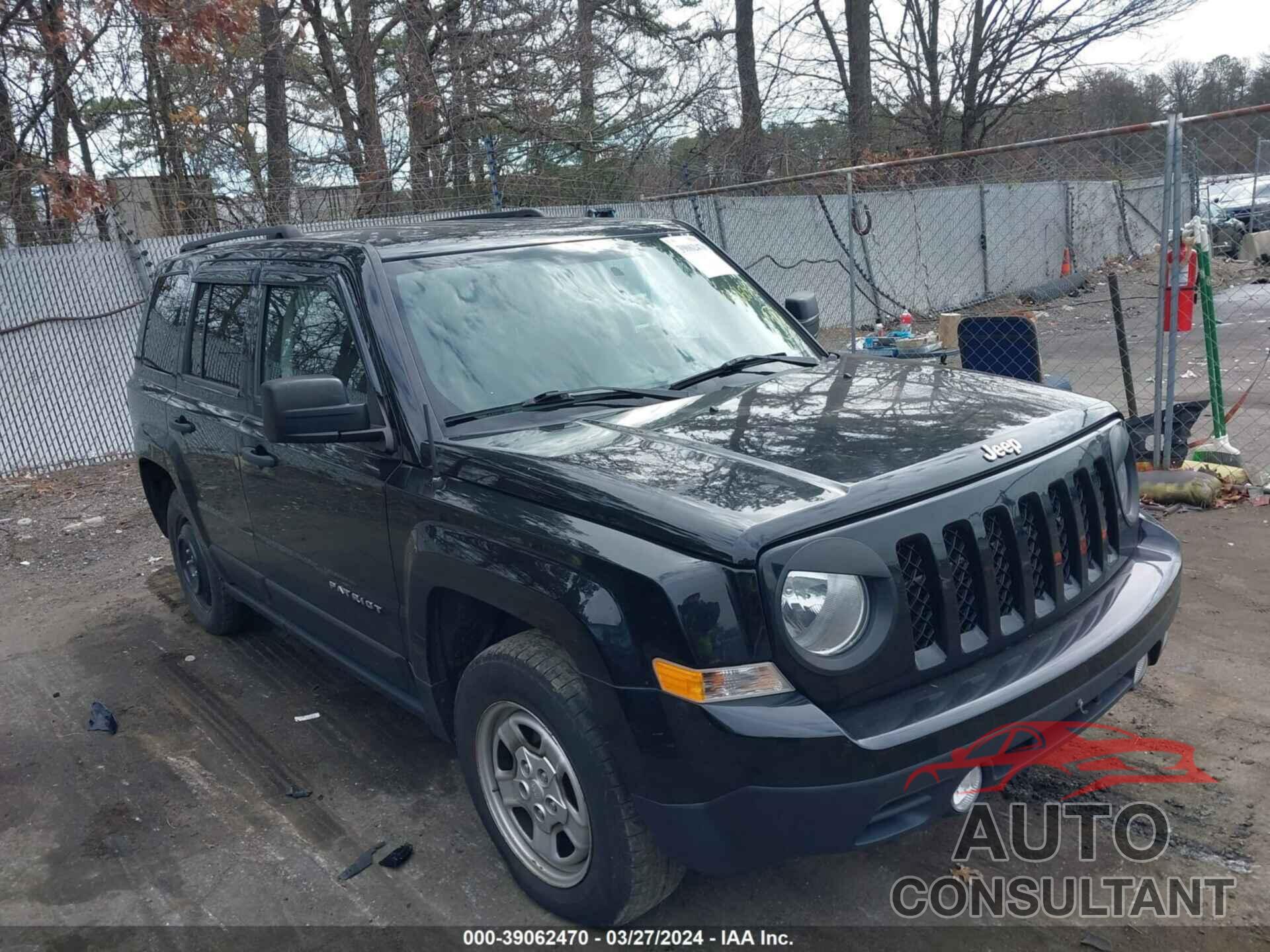 JEEP PATRIOT 2017 - 1C4NJPBA6HD207465