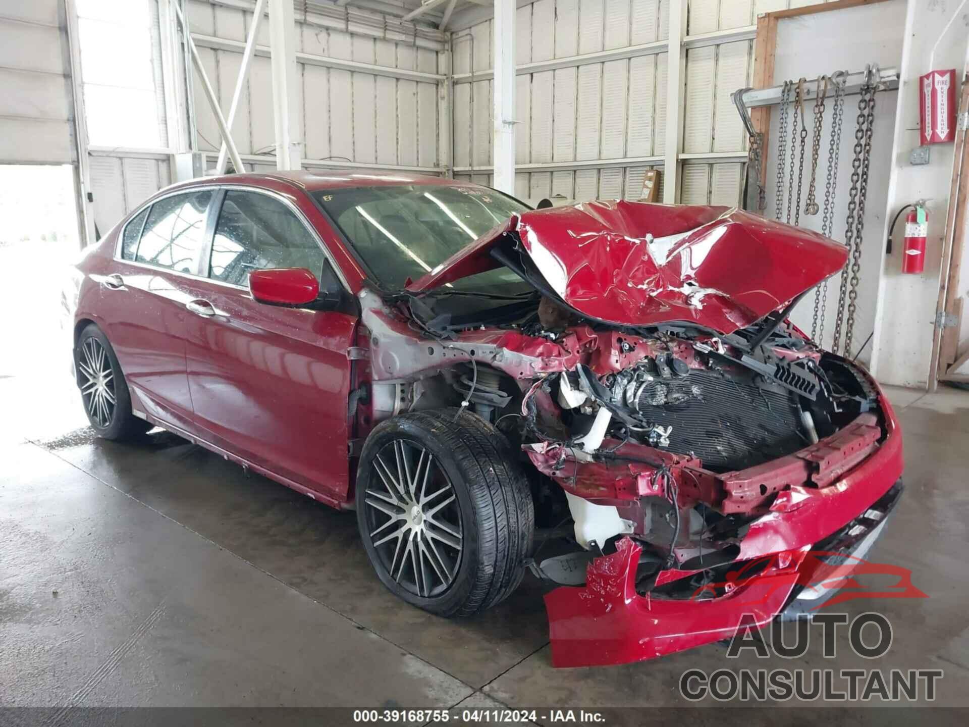 HONDA ACCORD 2017 - 1HGCR2F55HA302392