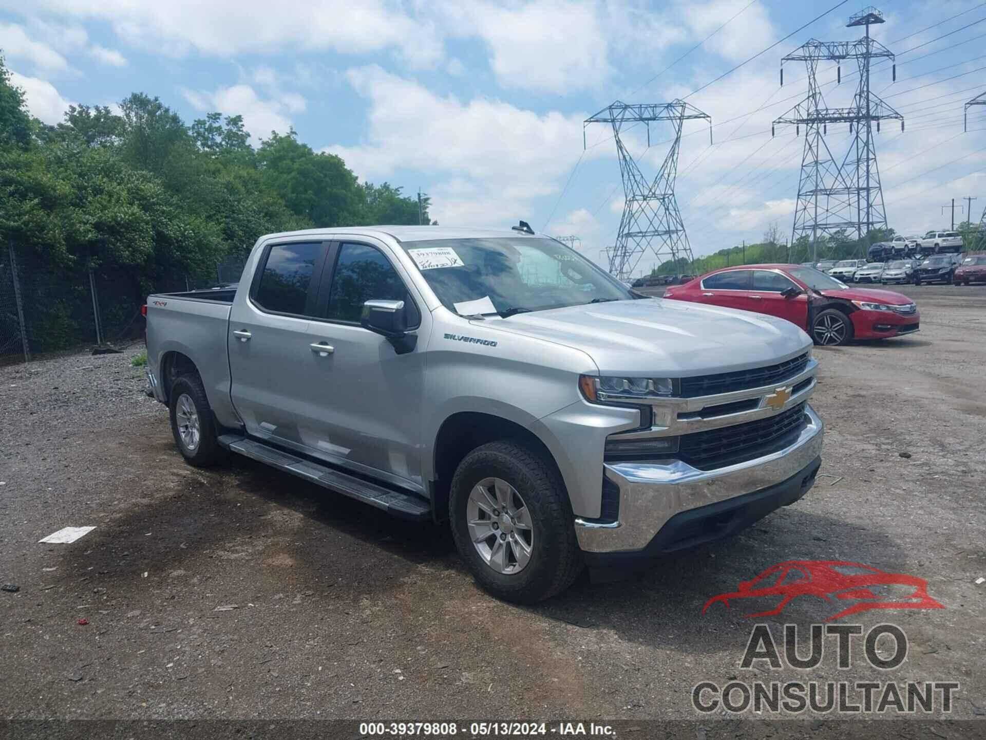 CHEVROLET SILVERADO 1500 2019 - 1GCUYDED8KZ186057