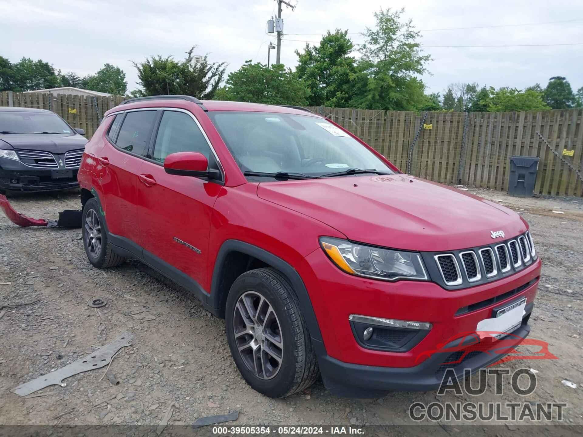 JEEP COMPASS 2019 - 3C4NJCBB5KT614566