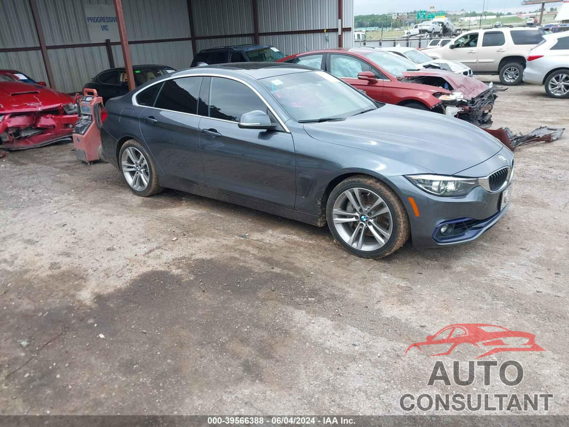 BMW 440I GRAN COUPE 2019 - WBA4J5C54KBM66442