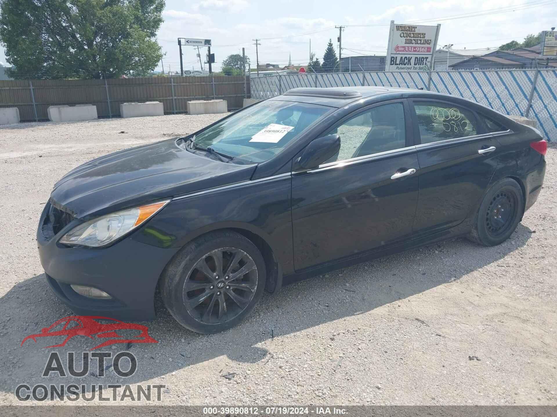HYUNDAI SONATA 2013 - 5NPEC4AC5DH618792